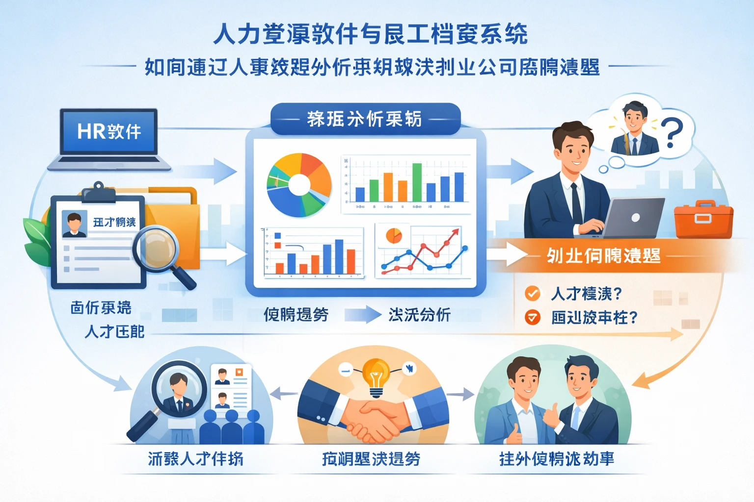 人力资源软件与员工档案系统如何通过人事数据分析系统解决创业公司招聘难题