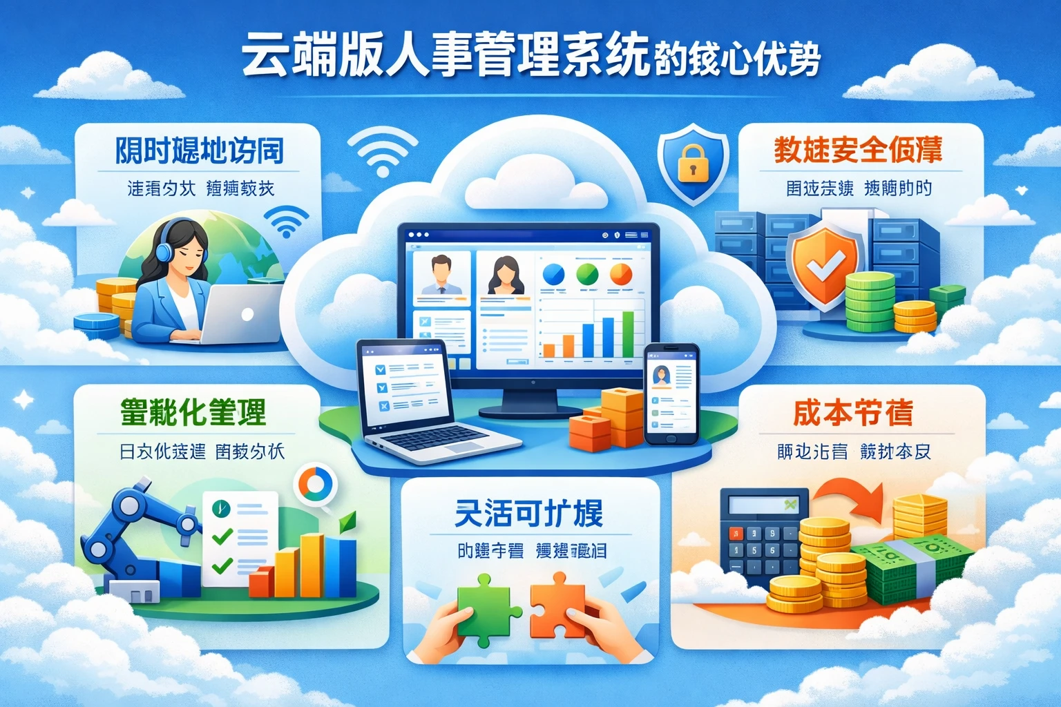 云端版人事管理系统的核心优势