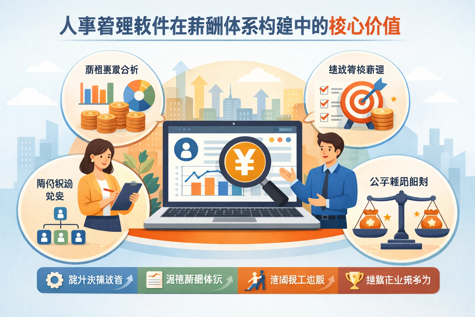 人事管理软件在薪酬体系构建中的核心价值