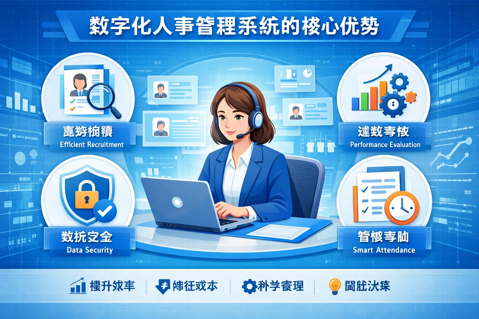 数字化人事管理系统的核心优势