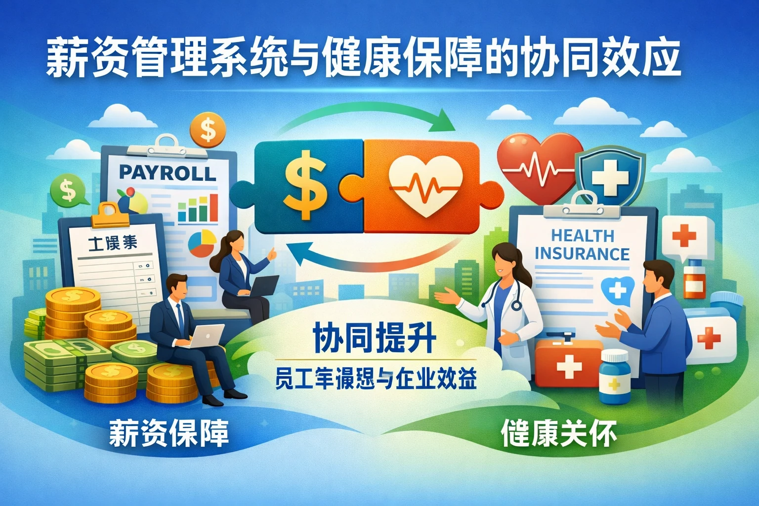 薪资管理系统与健康保障的协同效应