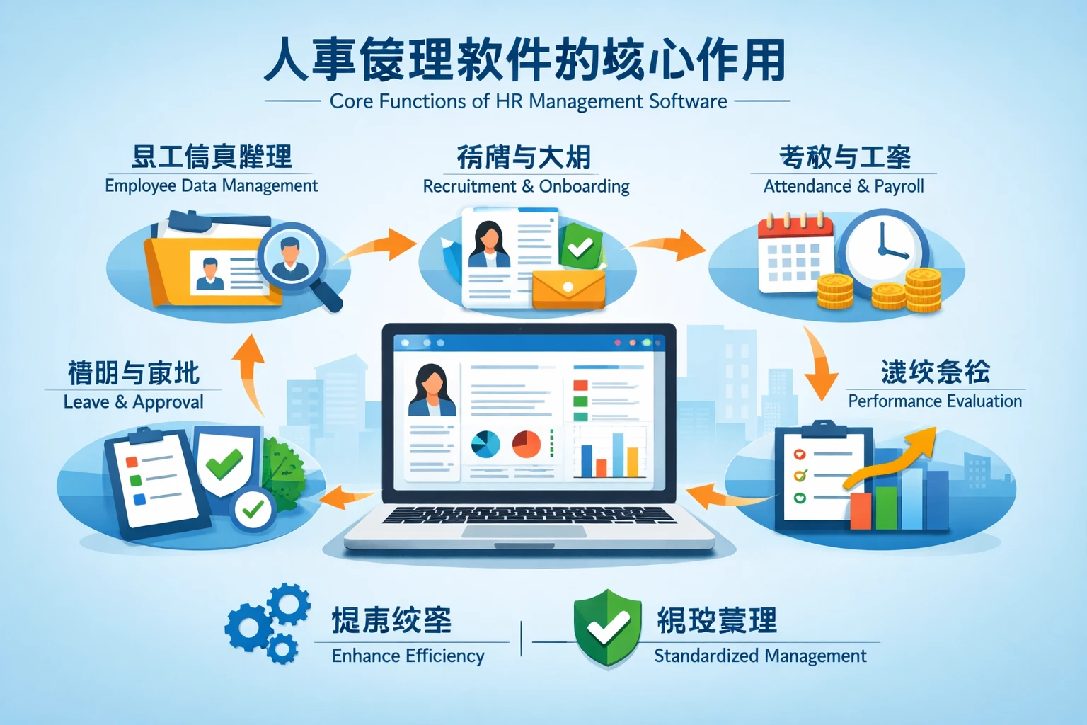 人事管理软件的核心作用