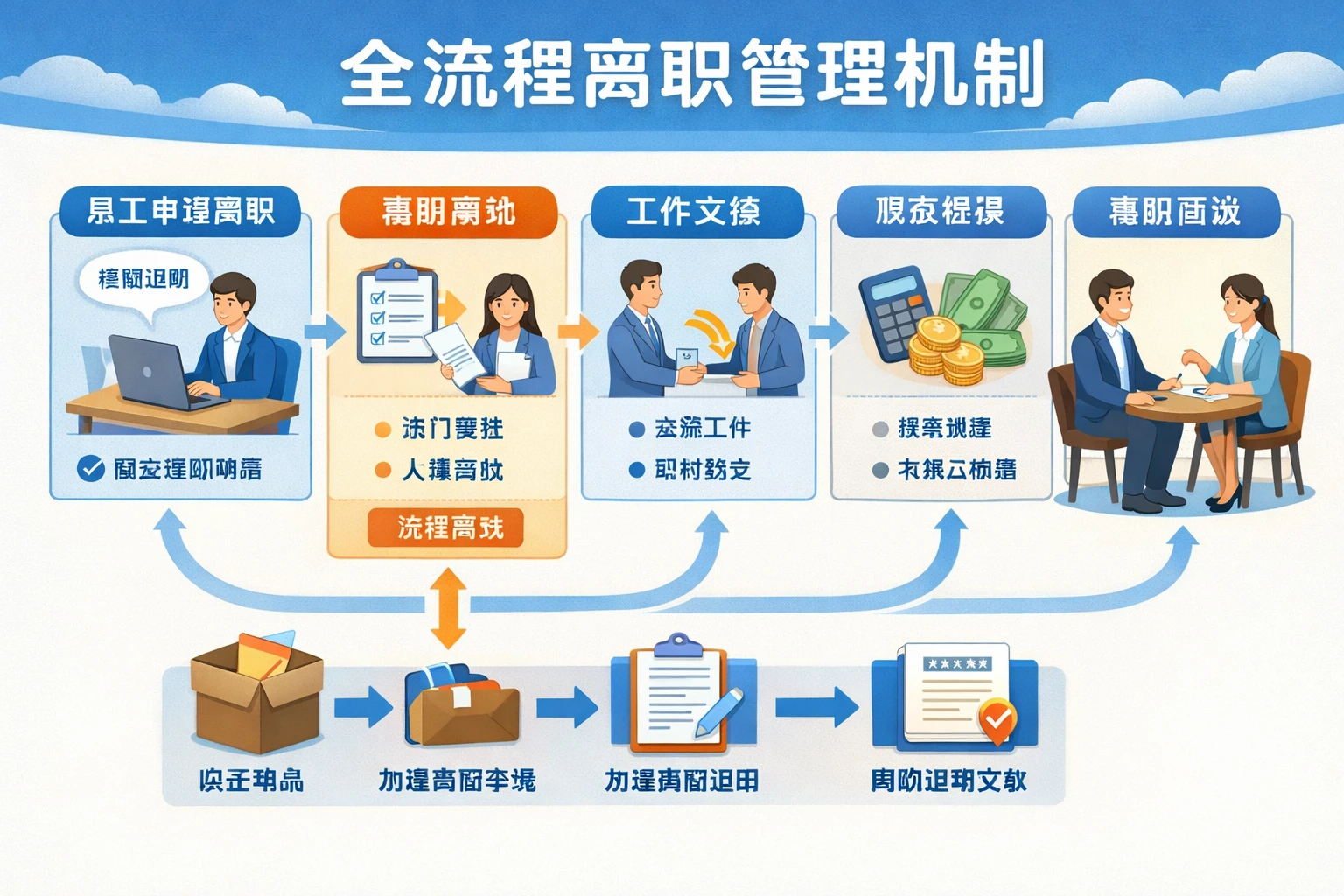 全流程离职管理机制