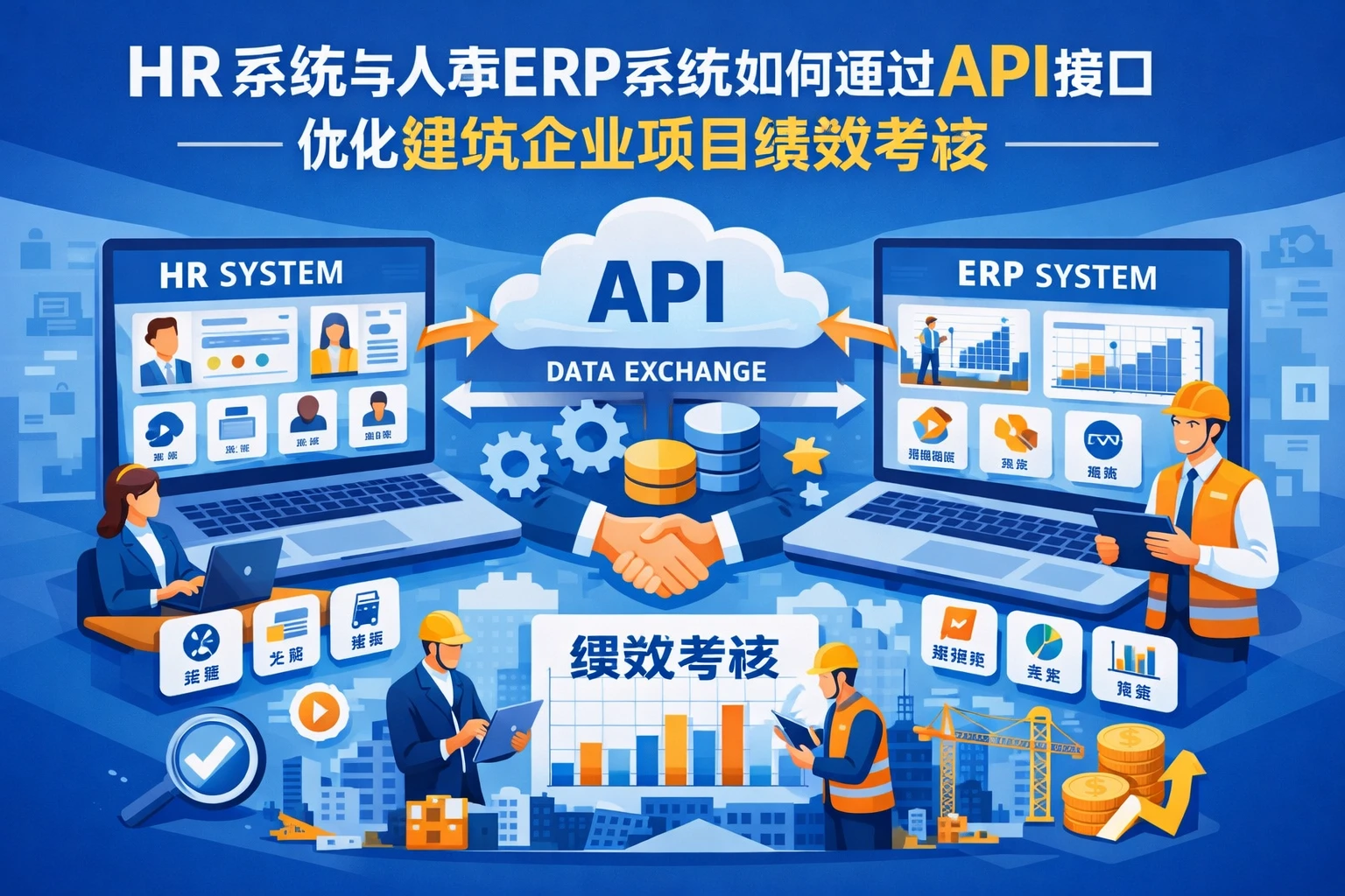 HR系统与人事ERP系统如何通过API接口优化建筑企业项目绩效考核