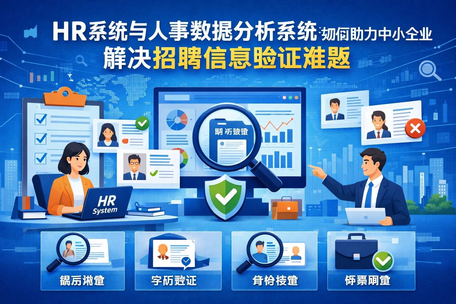 HR系统与人事数据分析系统如何助力中小企业解决招聘信息验证难题