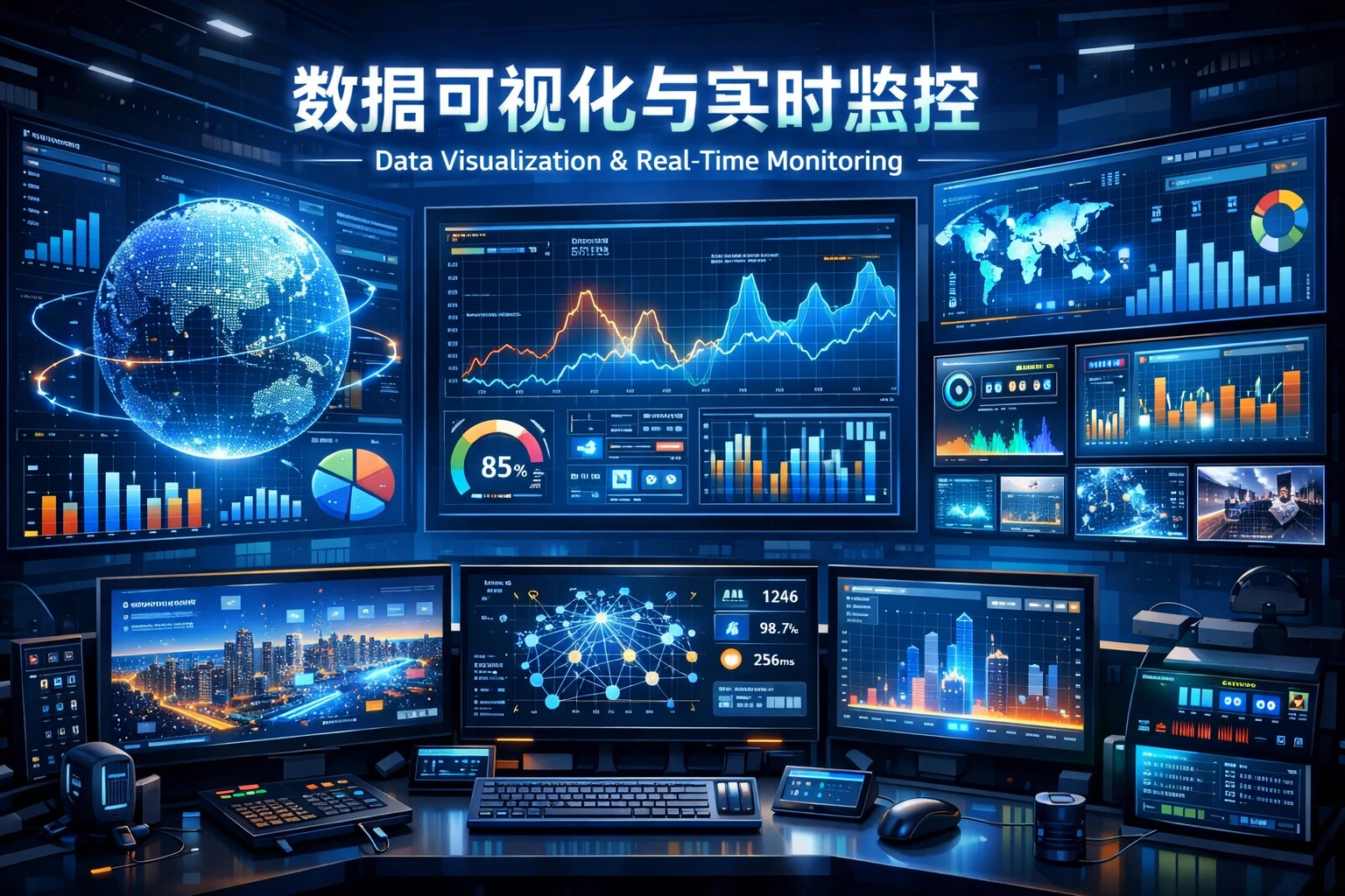 数据可视化与实时监控