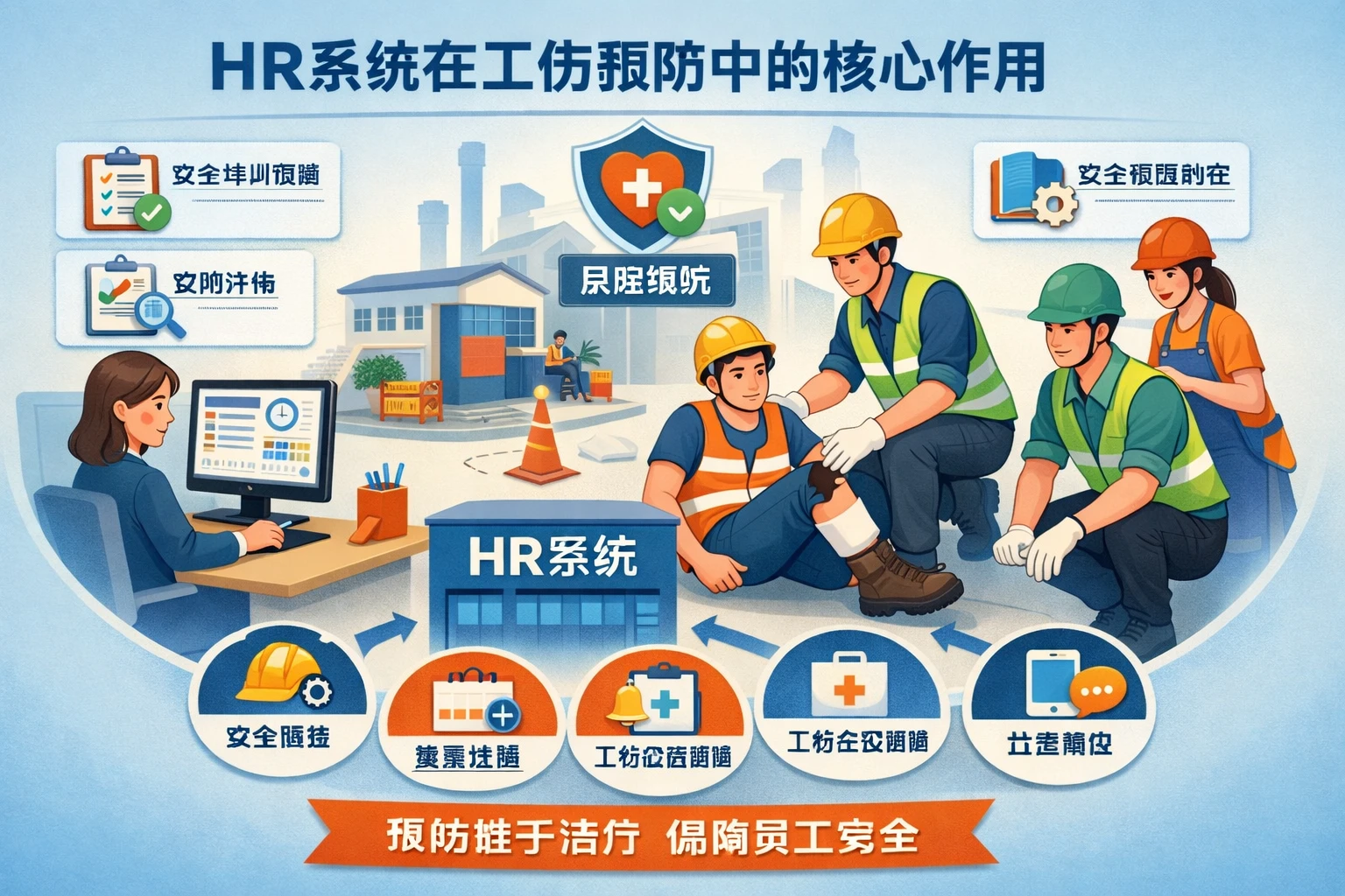 HR系统在工伤预防中的核心作用