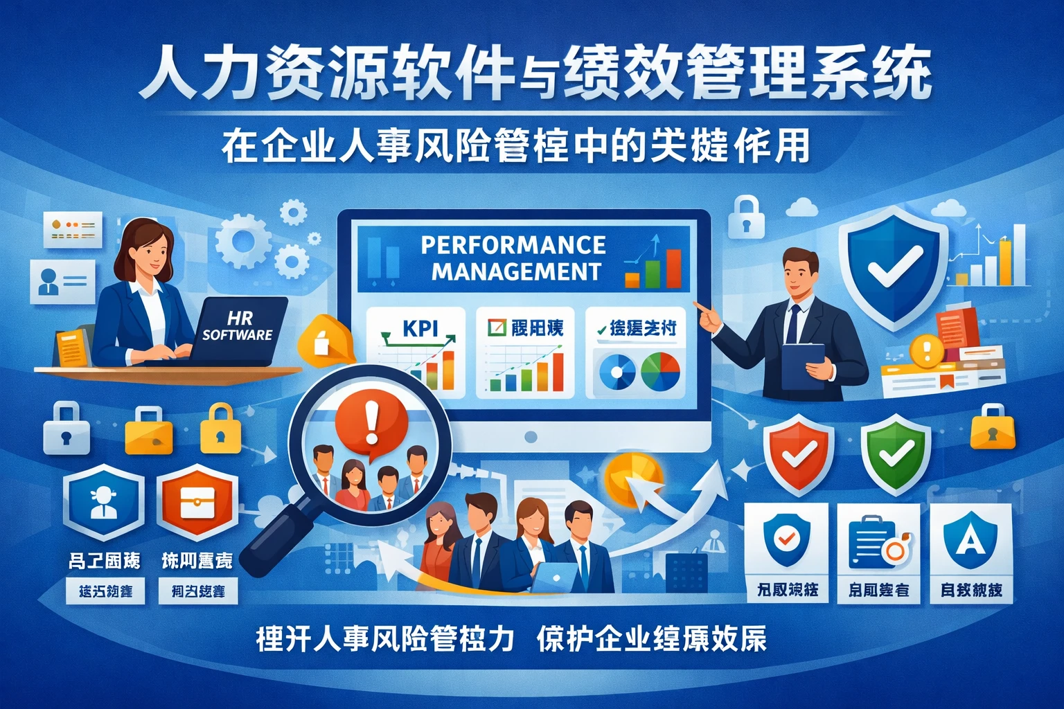 人力资源软件与绩效管理系统在企业人事风险管控中的关键作用