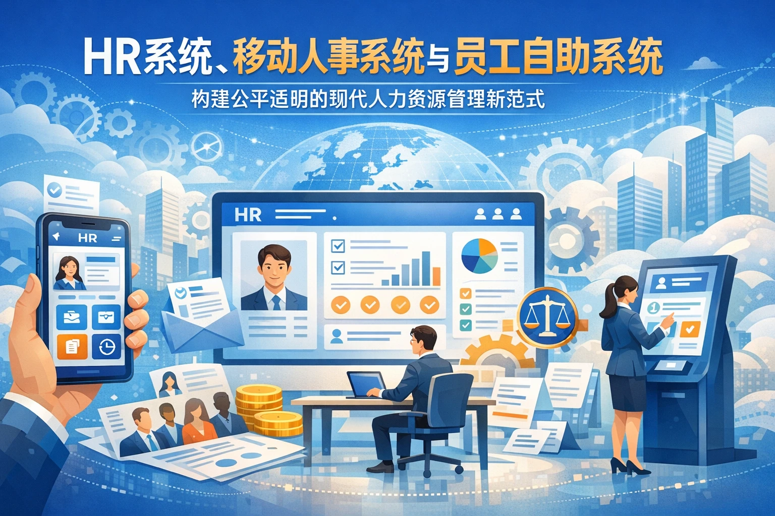 HR系统、移动人事系统与员工自助系统：构建公平透明的现代人力资源管理新范式