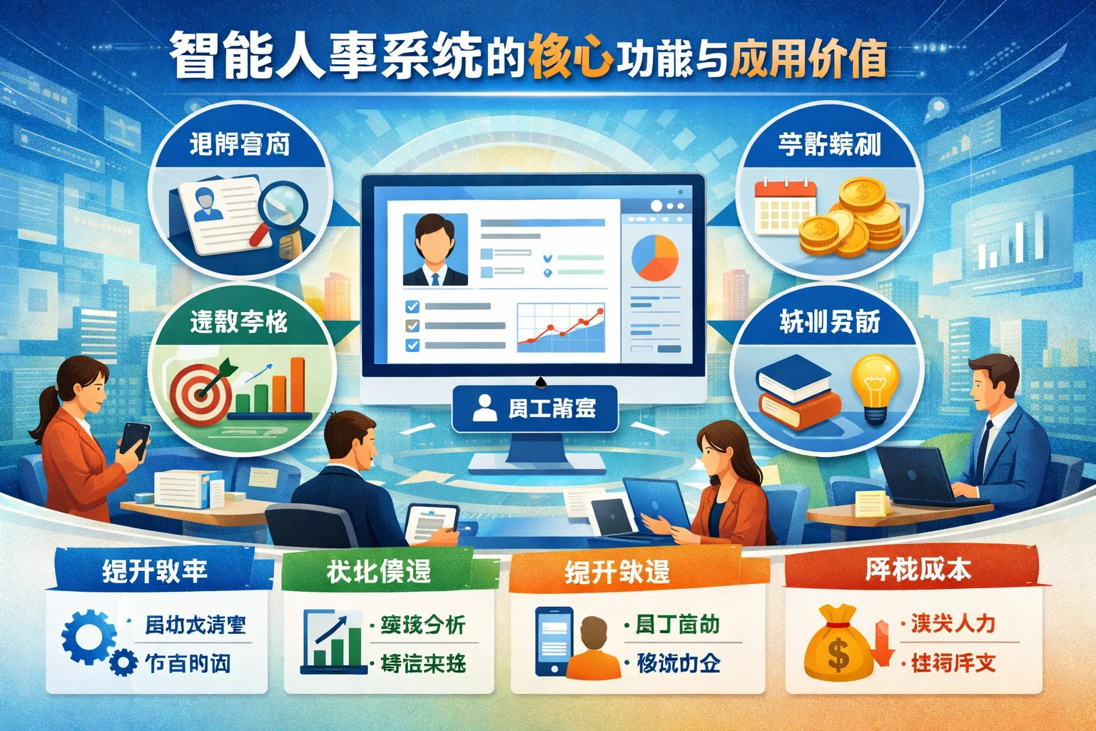 智能人事系统的核心功能与应用价值