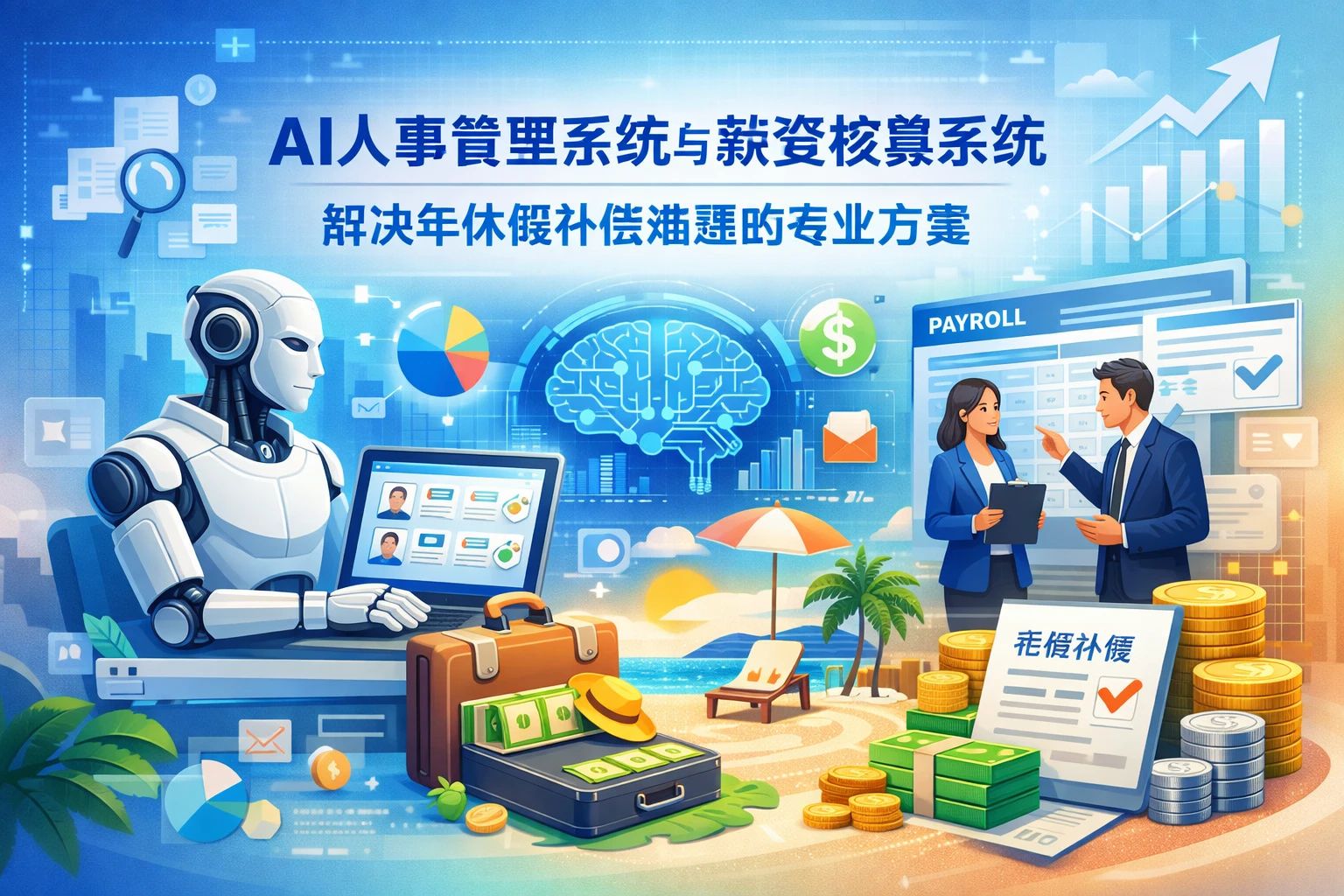 AI人事管理系统与薪资核算系统：解决年休假补偿难题的专业方案