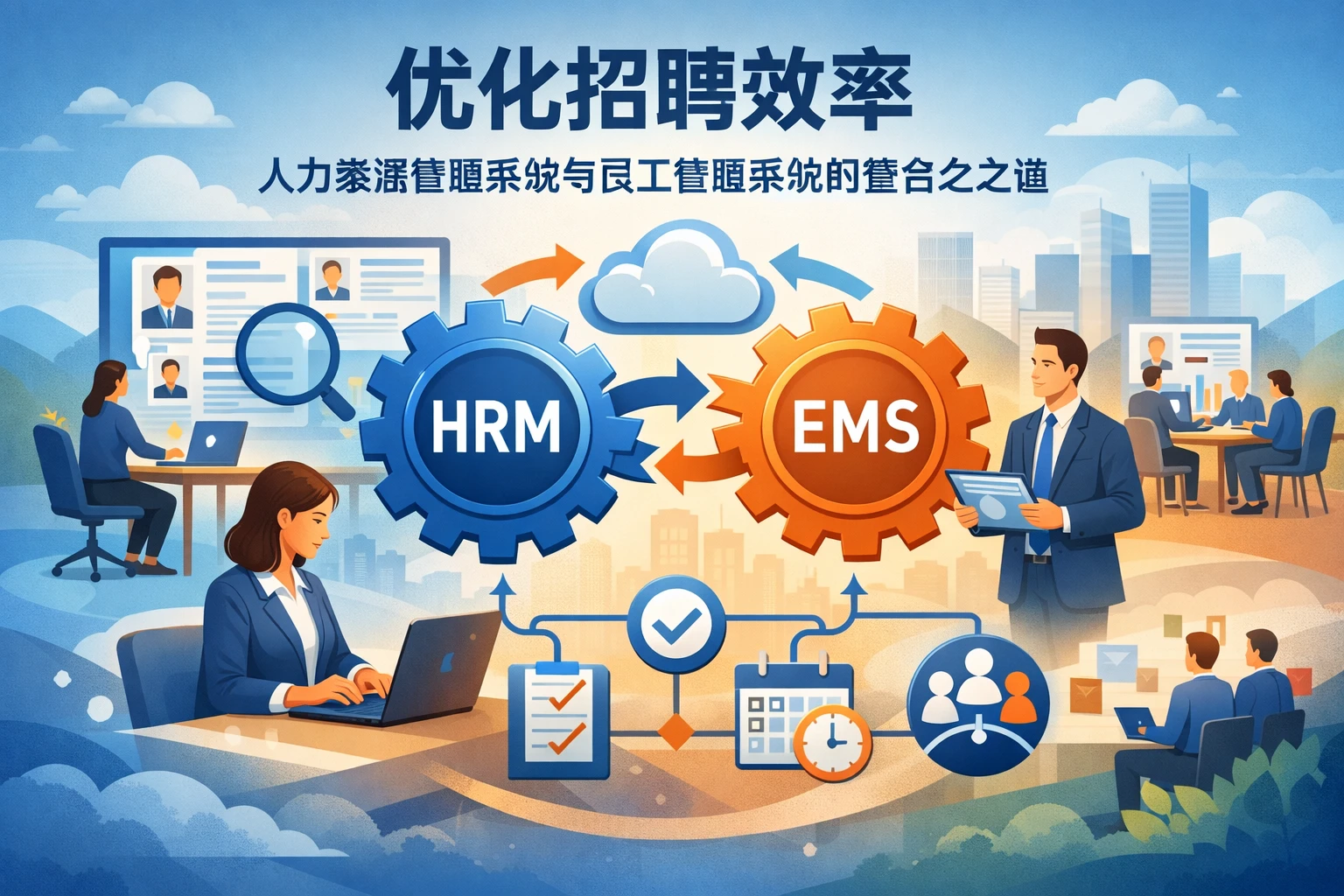 优化招聘效率:人力资源管理系统与员工管理系统的整合之道