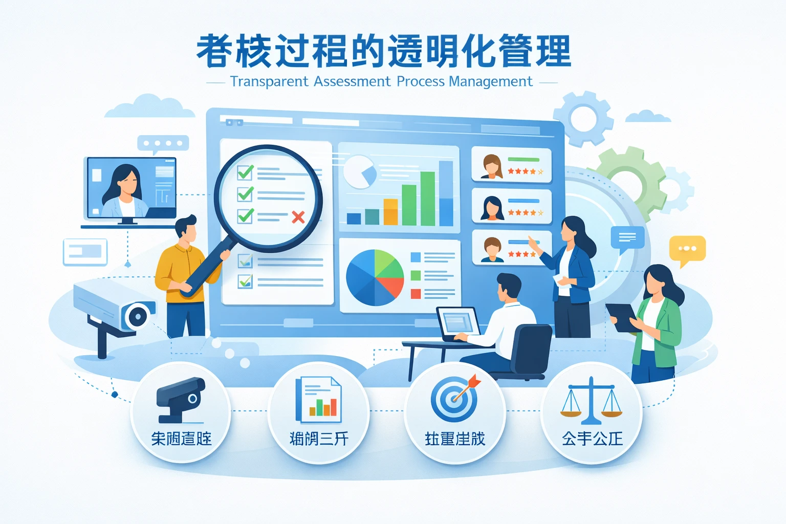 考核过程的透明化管理