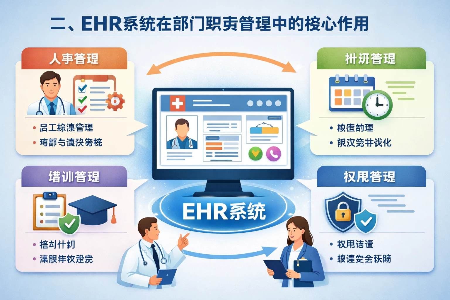 二、EHR系统在部门职责管理中的核心作用