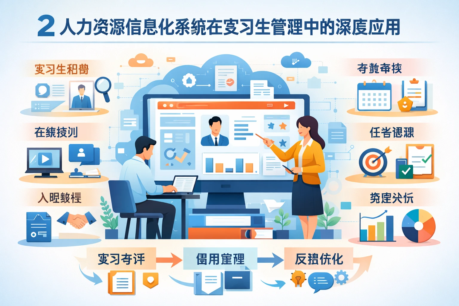 2 人力资源信息化系统在实习生管理中的深度应用