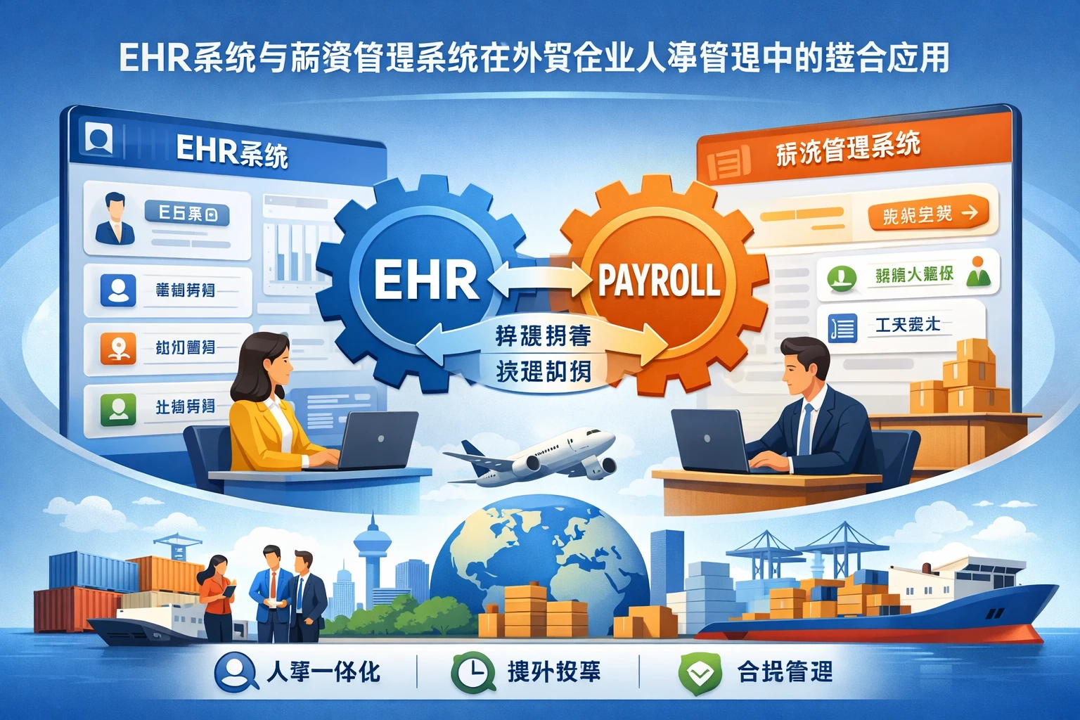 EHR系统与薪资管理系统在外贸企业人事管理中的整合应用
