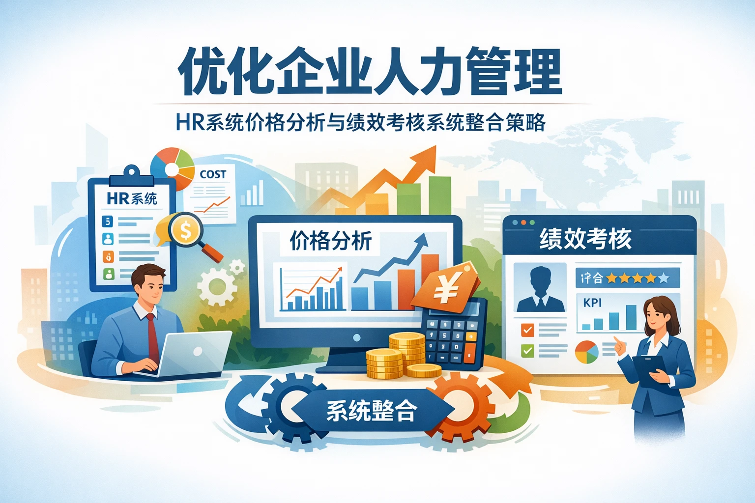 优化企业人力管理：HR系统价格分析与绩效考核系统整合策略
