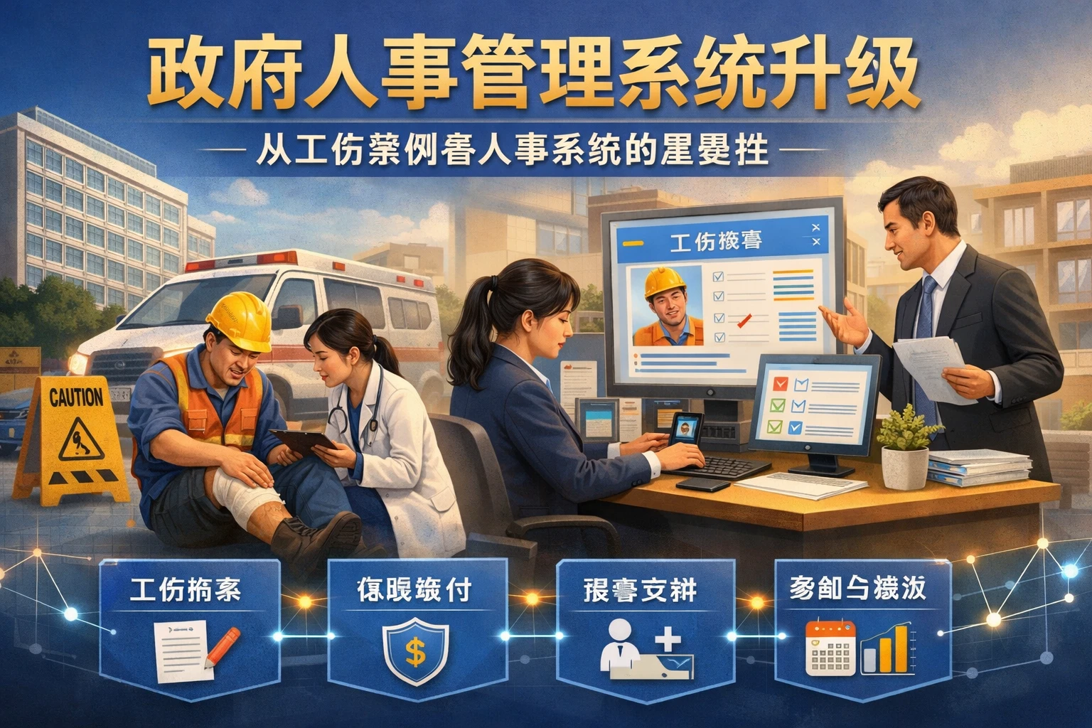 政府人事管理系统升级：从工伤案例看人事系统的重要性