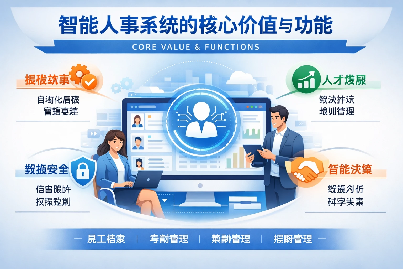 智能人事系统的核心价值与功能