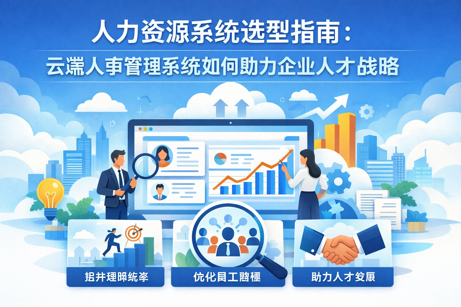人力资源系统选型指南：云端人事管理系统如何助力企业人才战略