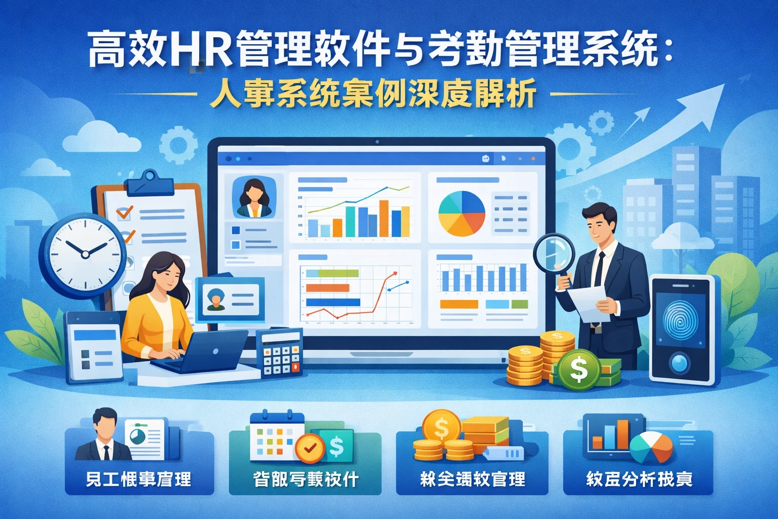 高效HR管理软件与考勤管理系统：人事系统案例深度解析