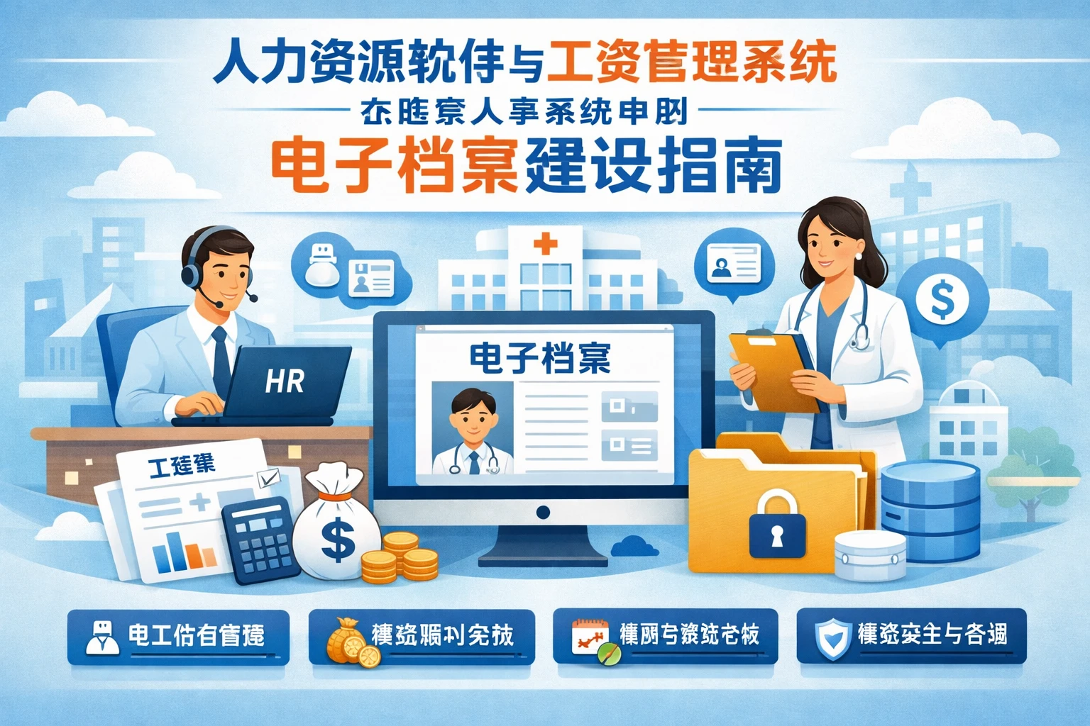 人力资源软件与工资管理系统在医院人事系统中的电子档案建设指南