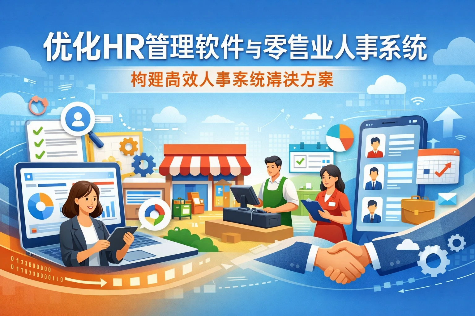 优化HR管理软件与零售业人事系统：构建高效人事系统解决方案
