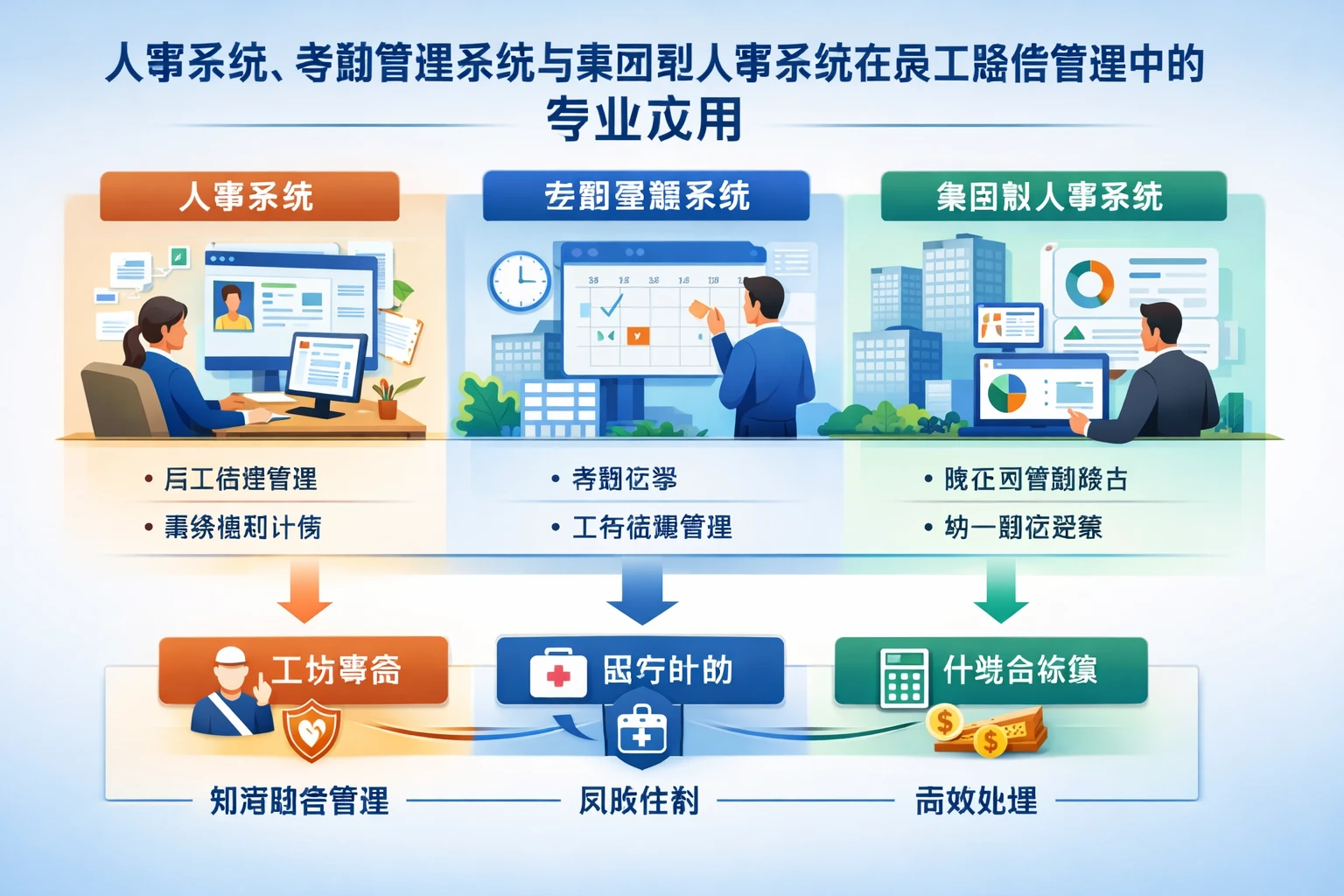 人事系统、考勤管理系统与集团型人事系统在员工赔偿管理中的专业应用