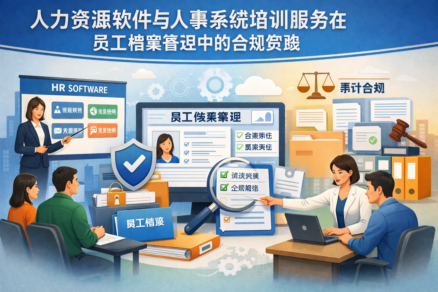 人力资源软件与人事系统培训服务在员工档案管理中的合规实践