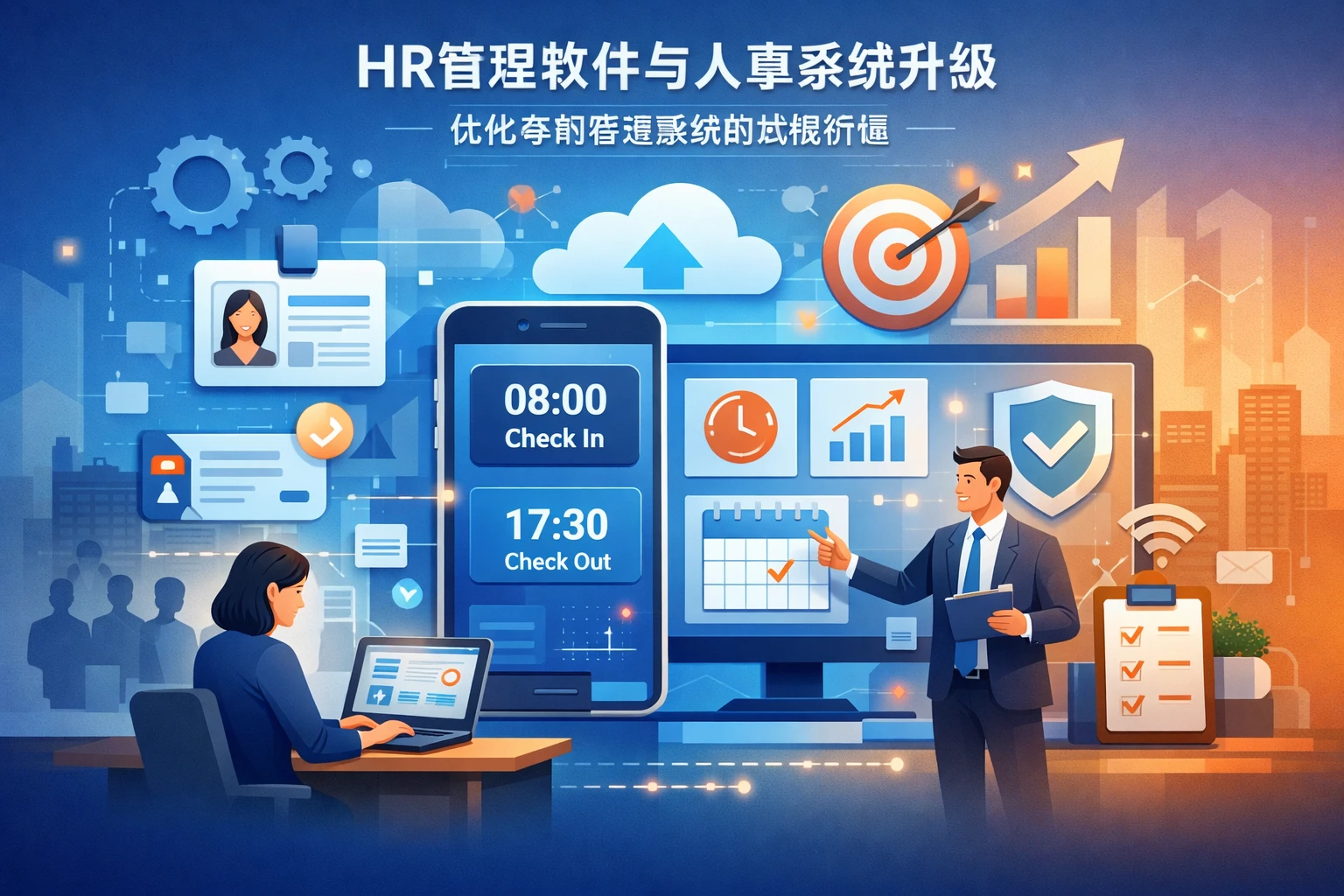 HR管理软件与人事系统升级：优化考勤管理系统的战略价值