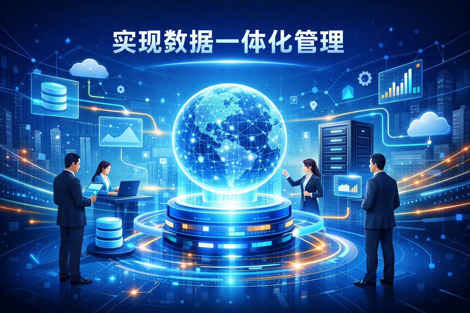 实现数据一体化管理