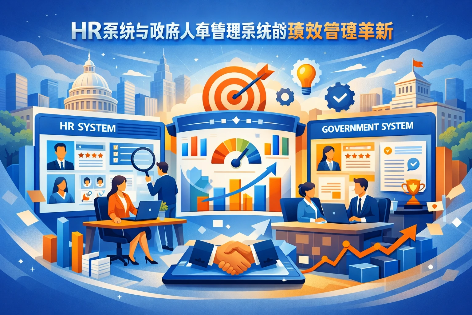 HR系统与政府人事管理系统的绩效管理革新