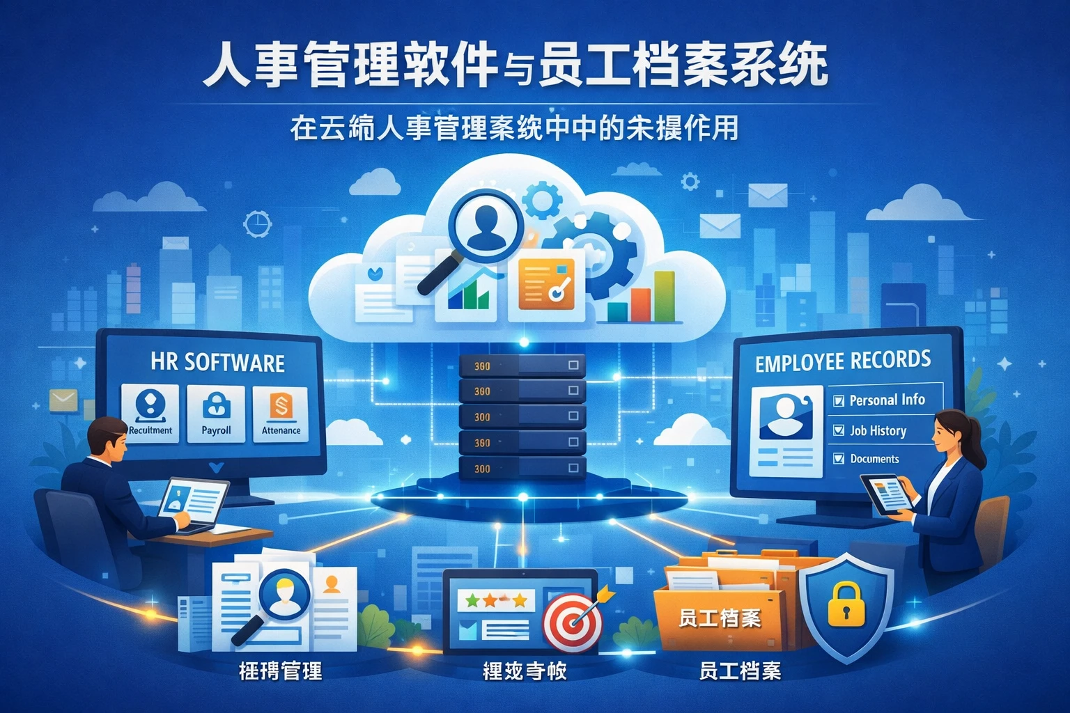 人事管理软件与员工档案系统在云端人事管理系统中的关键作用