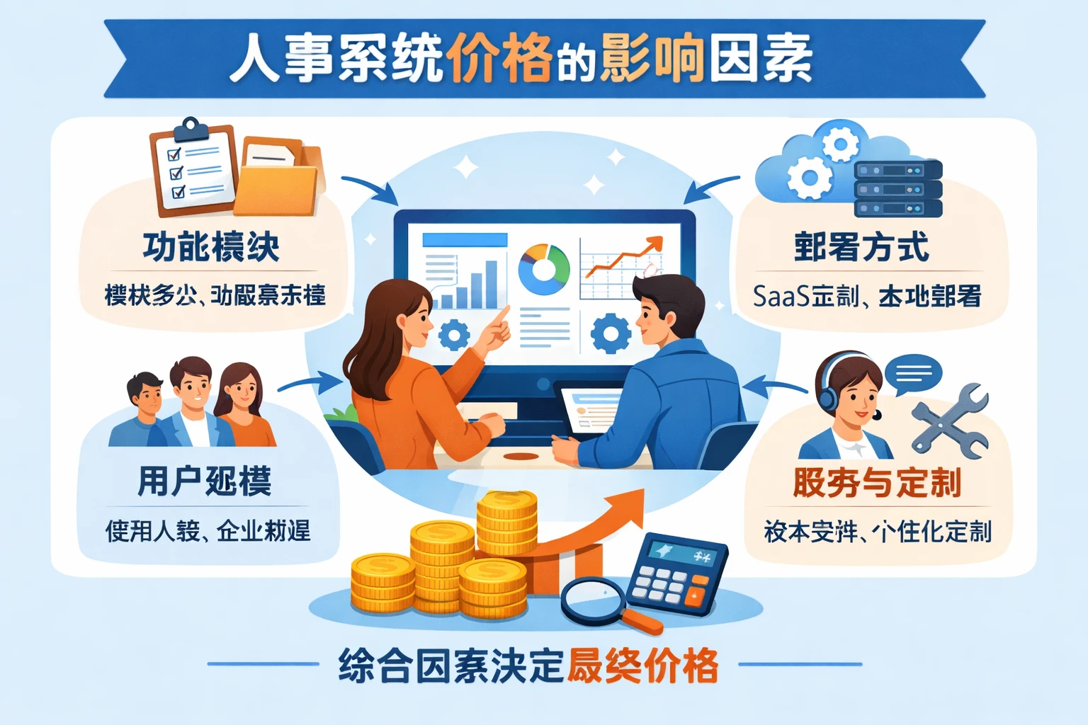 人事系统价格的影响因素