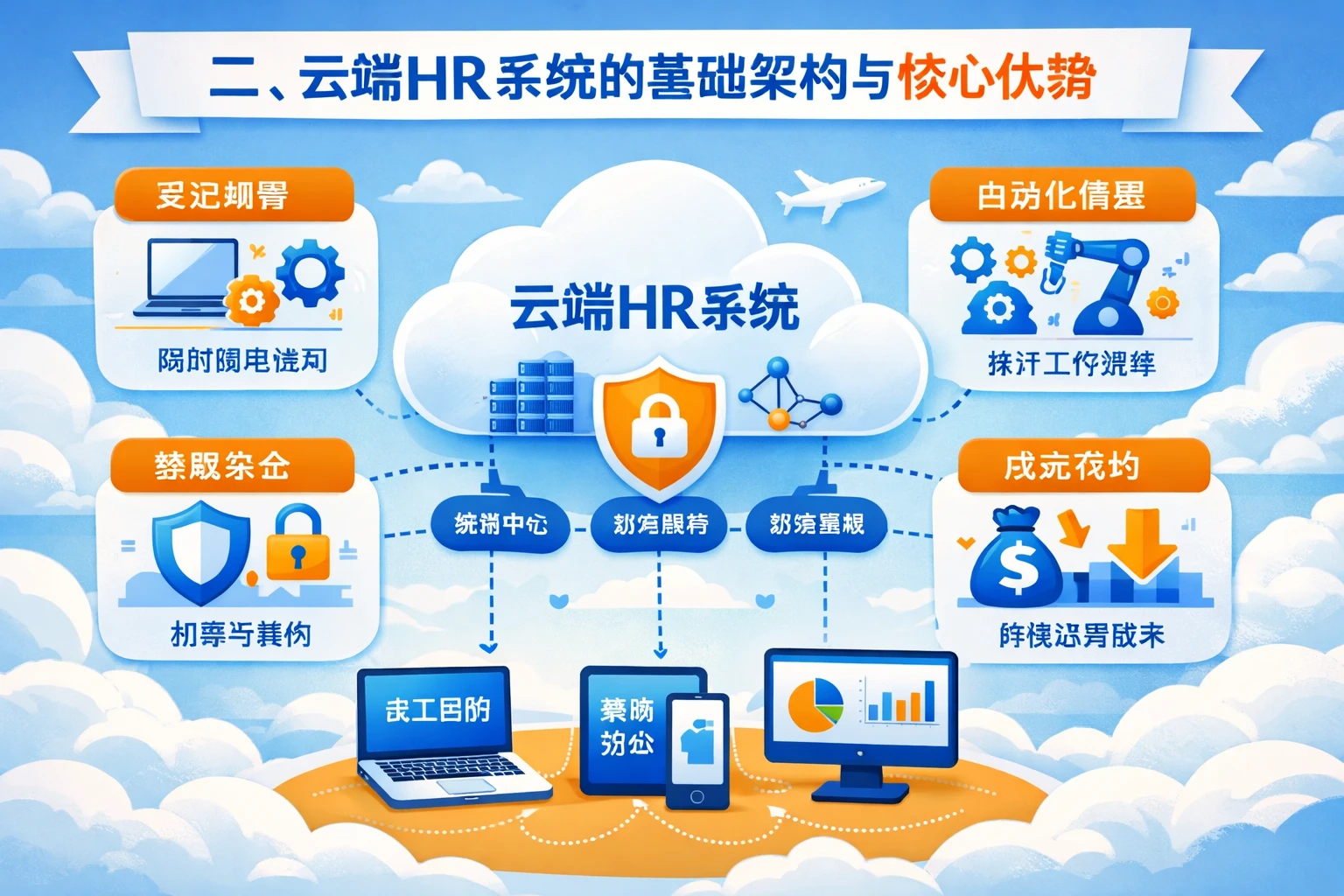 二、云端HR系统的基础架构与核心优势