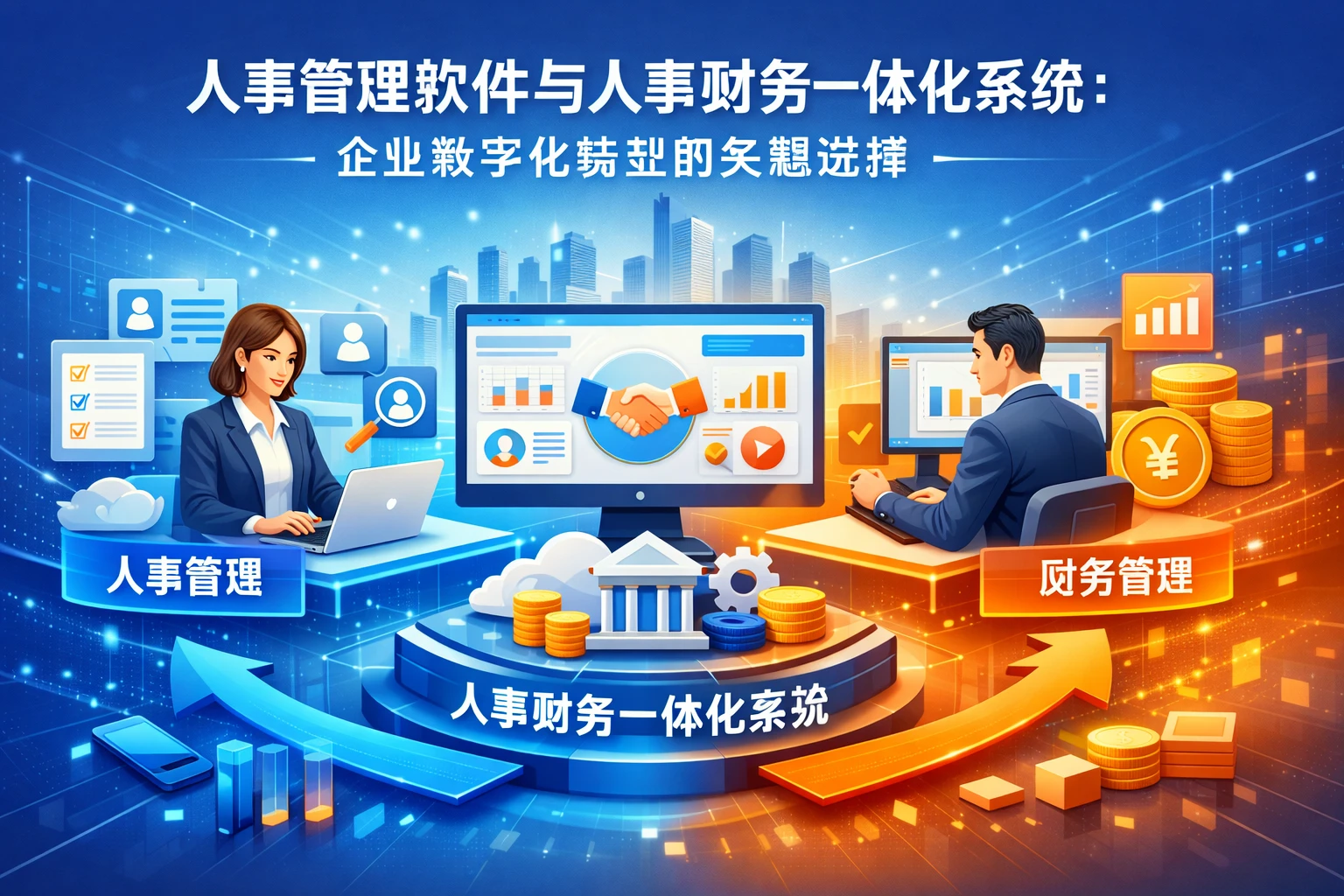 人事管理软件与人事财务一体化系统：企业数字化转型的关键选择