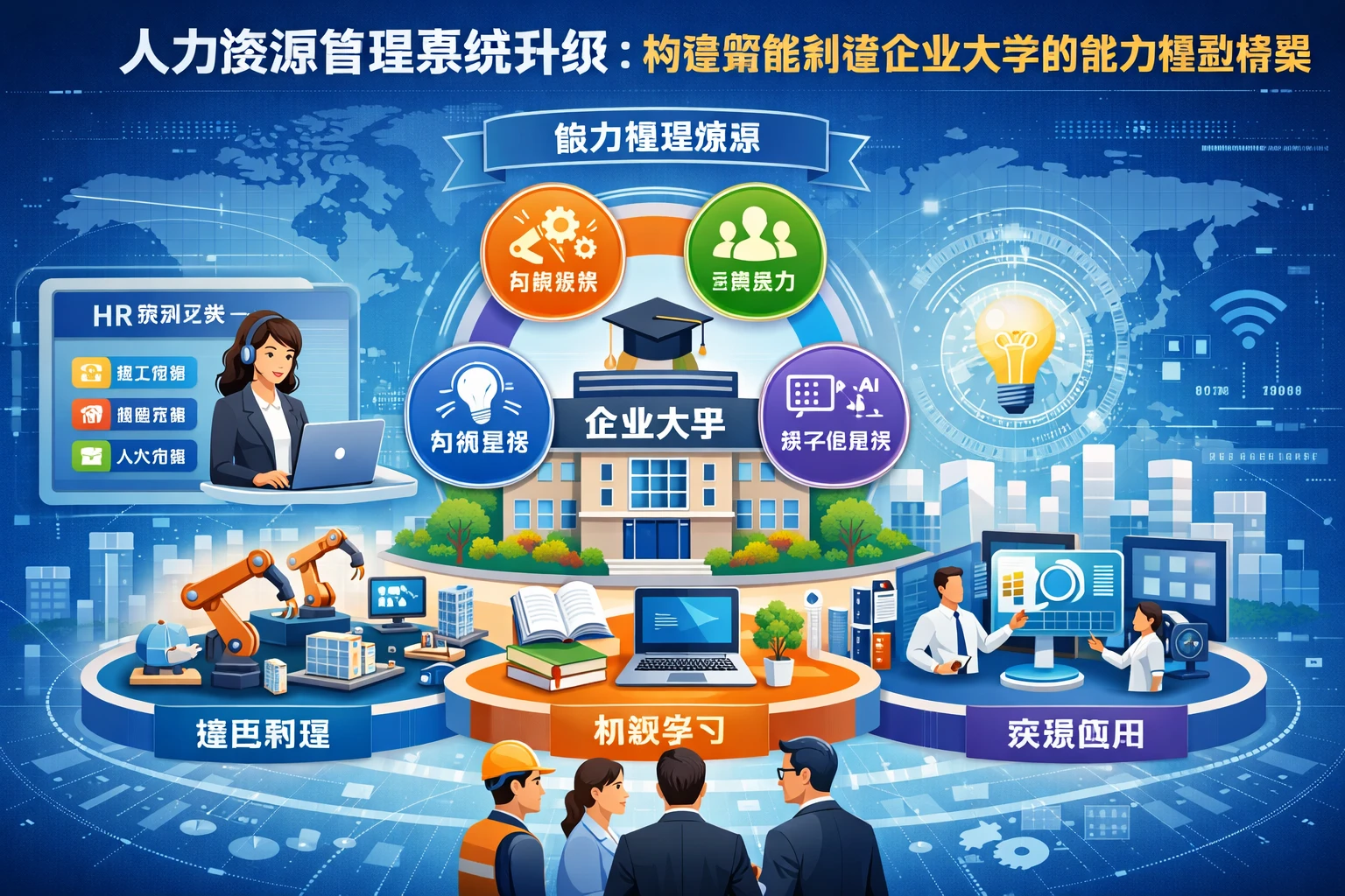 人力资源管理系统升级：构建智能制造企业大学的能力模型框架