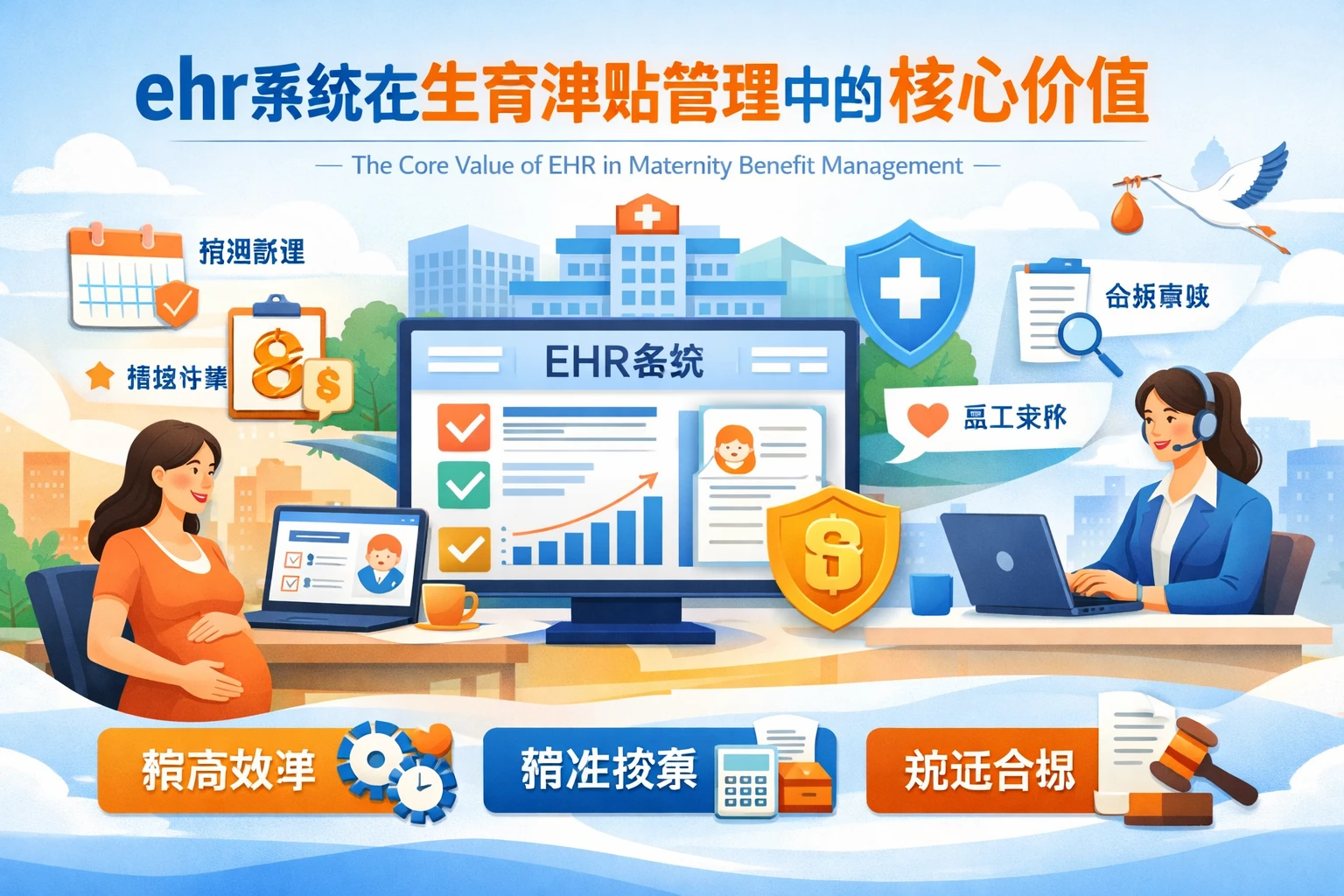 ehr系统在生育津贴管理中的核心价值