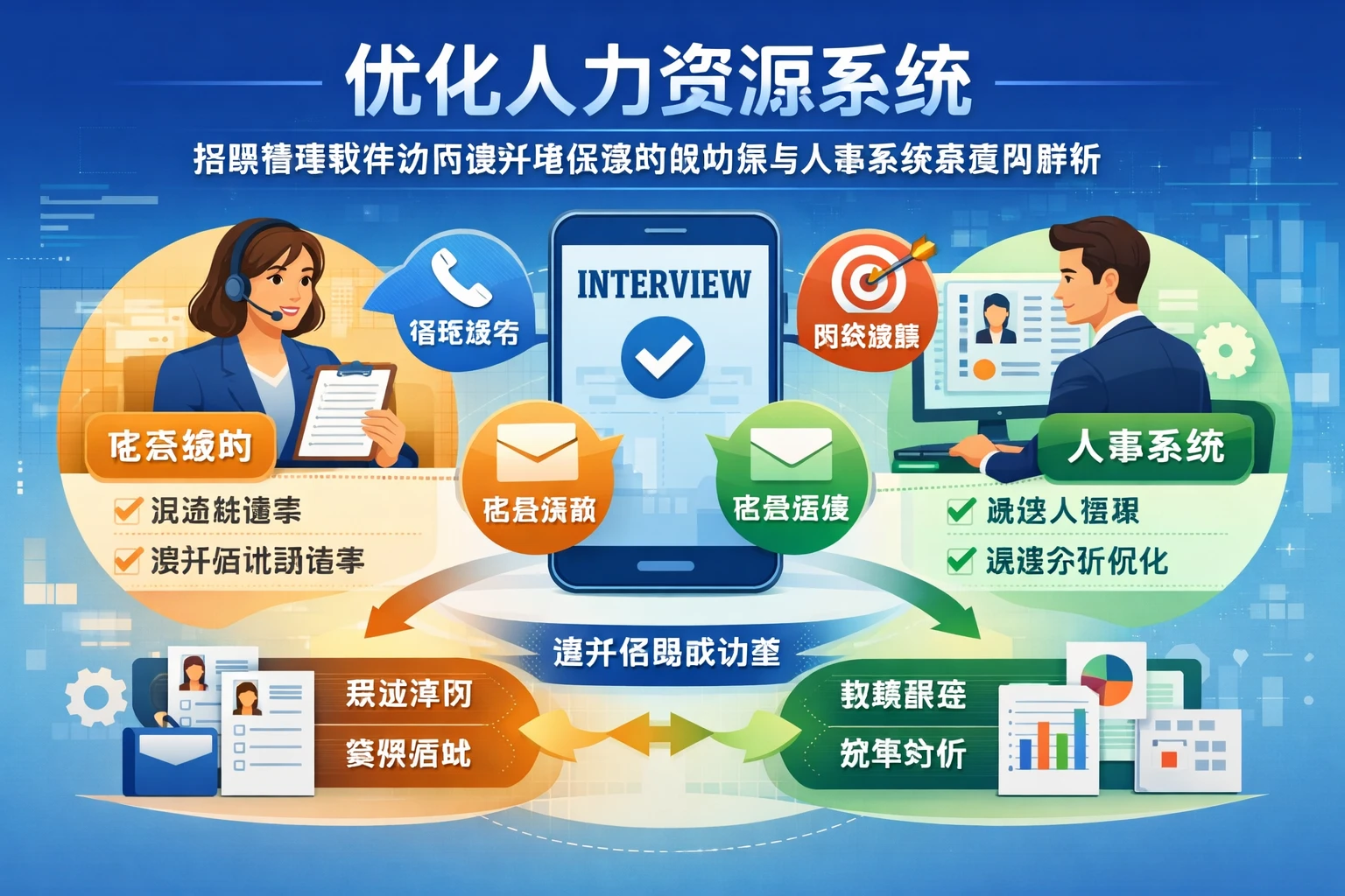 优化人力资源系统：招聘管理软件如何提升电话邀约成功率与人事系统案例解析