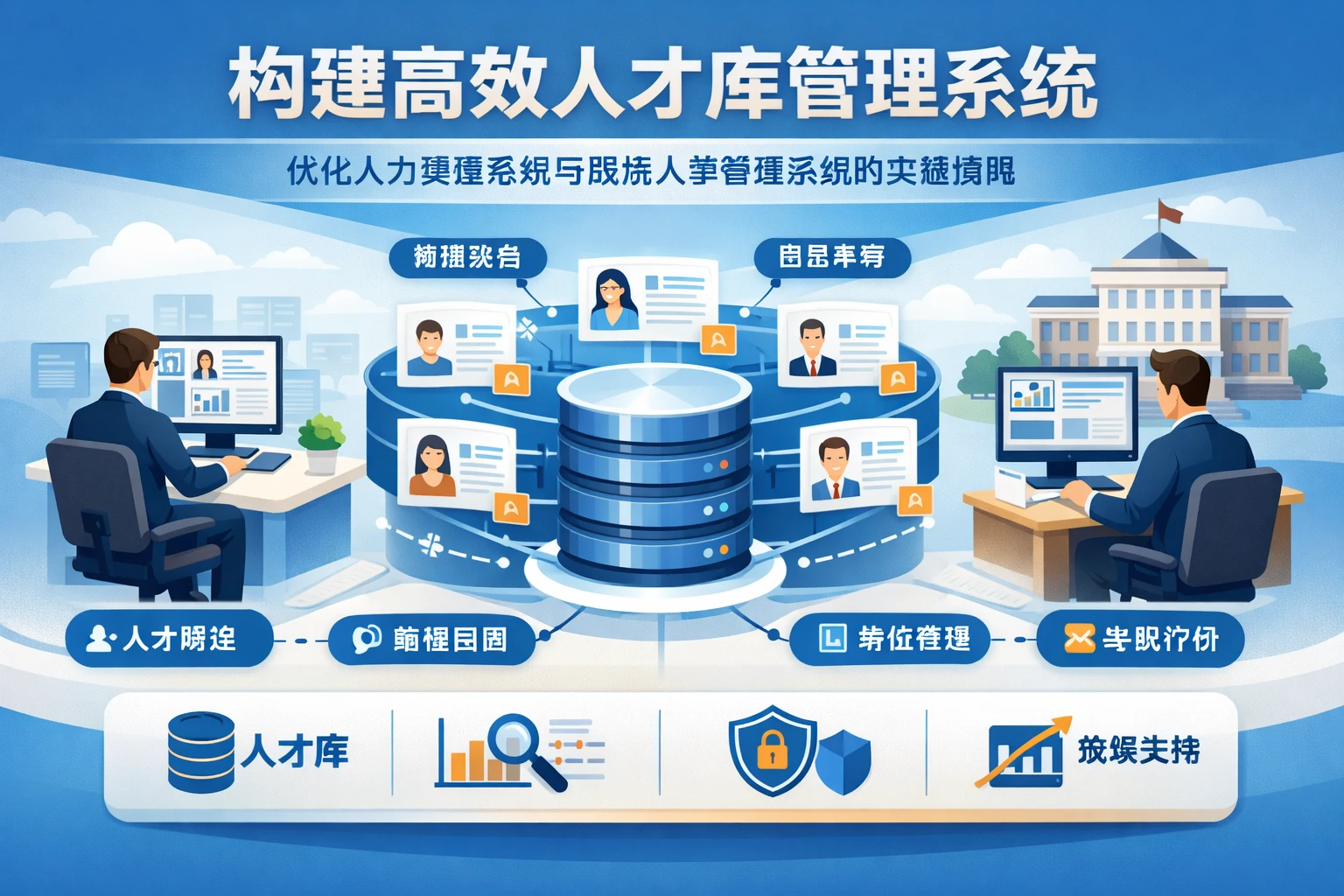 优化人力资源系统与政府人事管理系统的关键策略：构建高效人才库管理系统