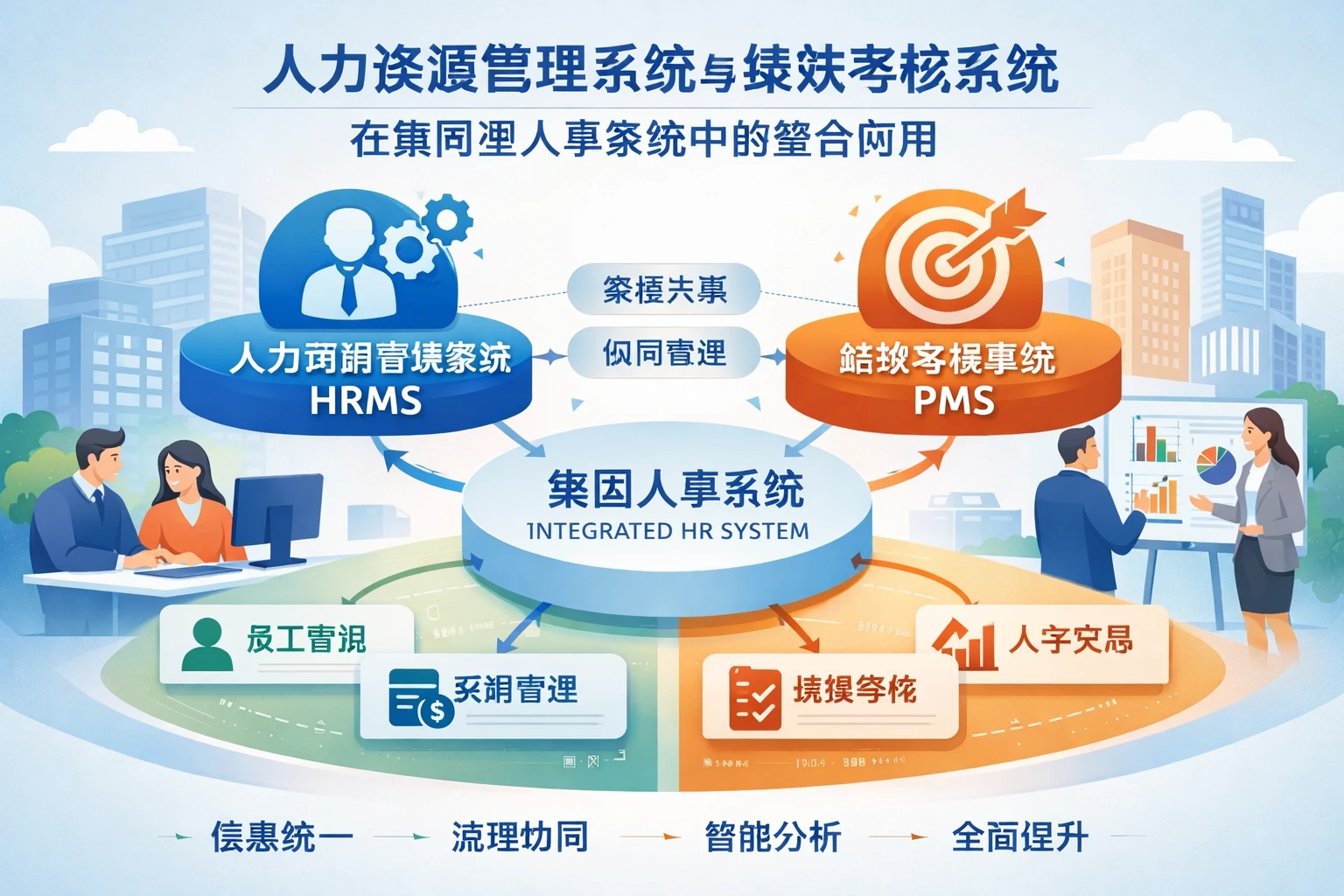 人力资源管理系统与绩效考核系统在集团型人事系统中的整合应用