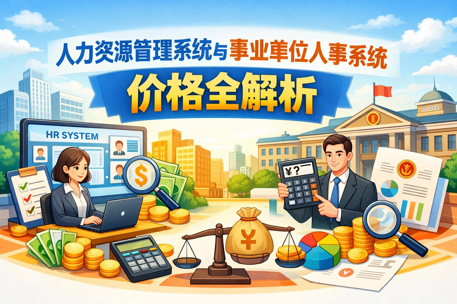 人力资源管理系统与事业单位人事系统价格全解析
