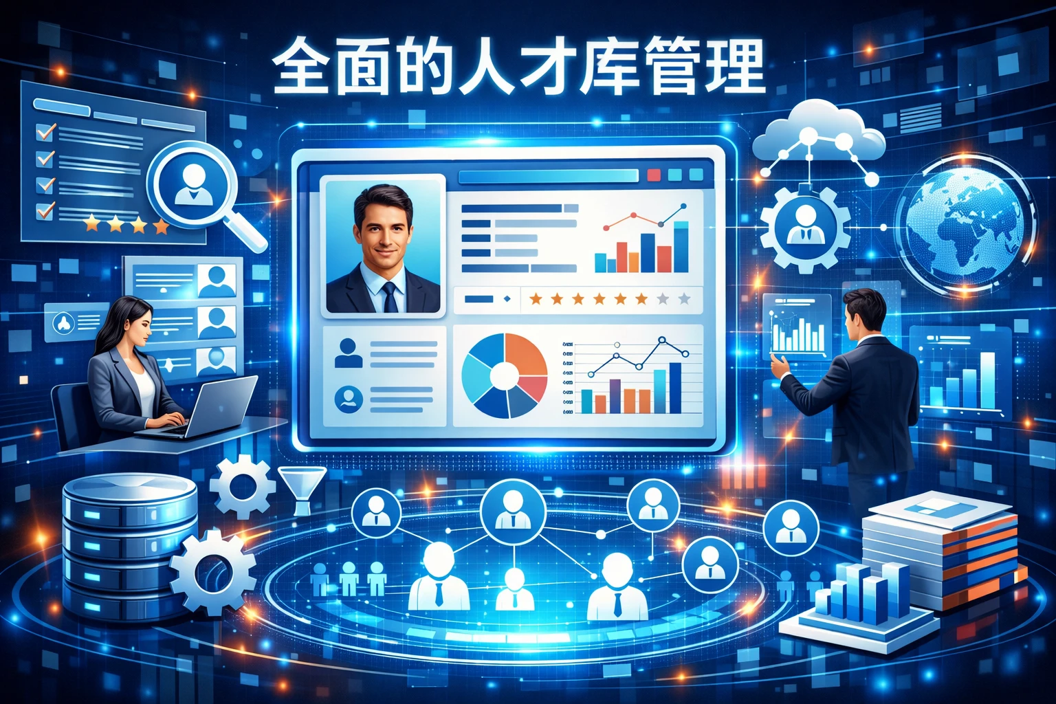 全面的人才库管理