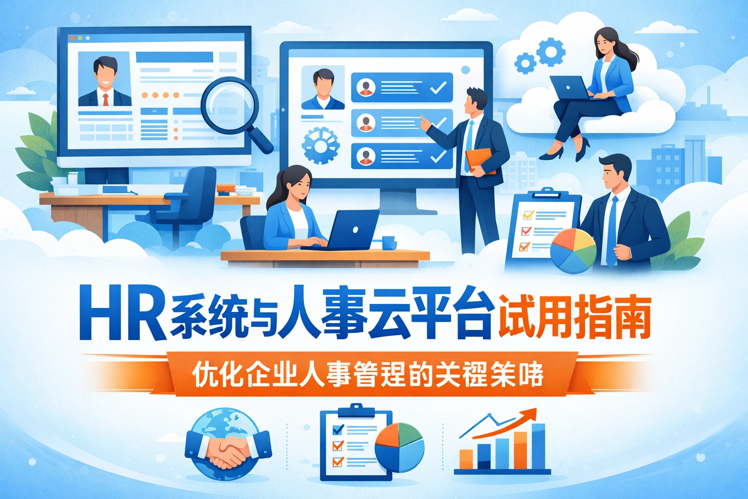 HR系统与人事云平台试用指南：优化企业人事管理的关键策略