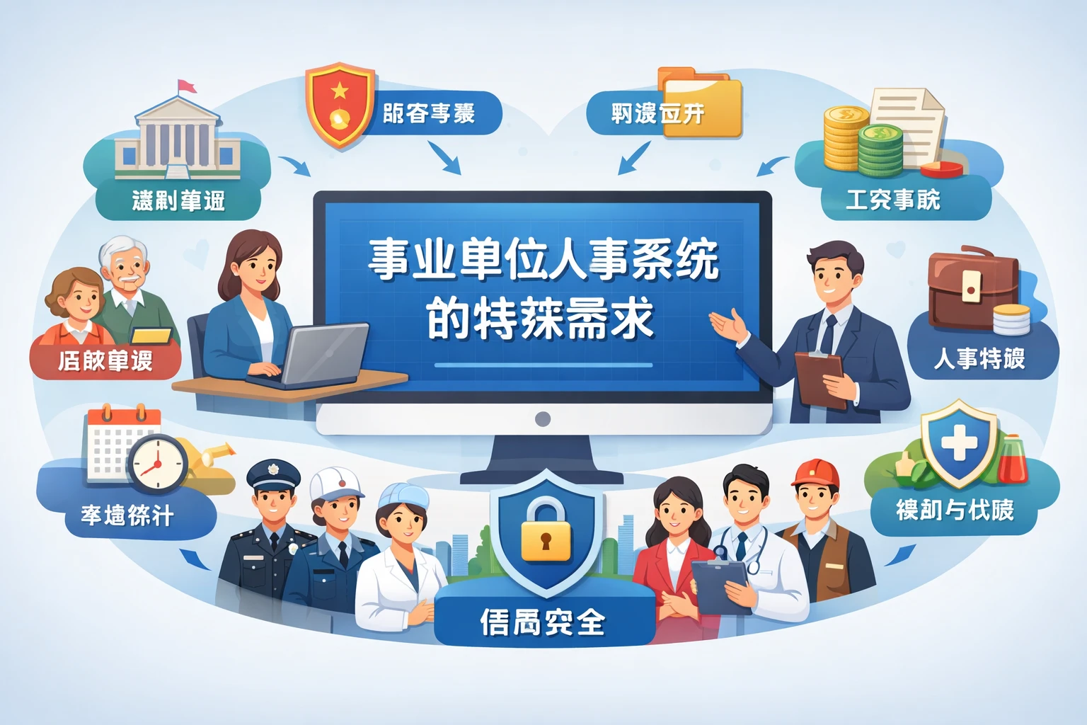 事业单位人事系统的特殊需求