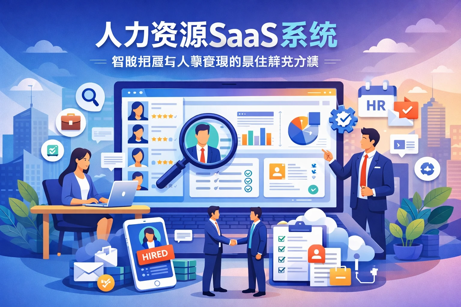 人力资源SaaS系统：智能招聘与人事管理的最佳解决方案