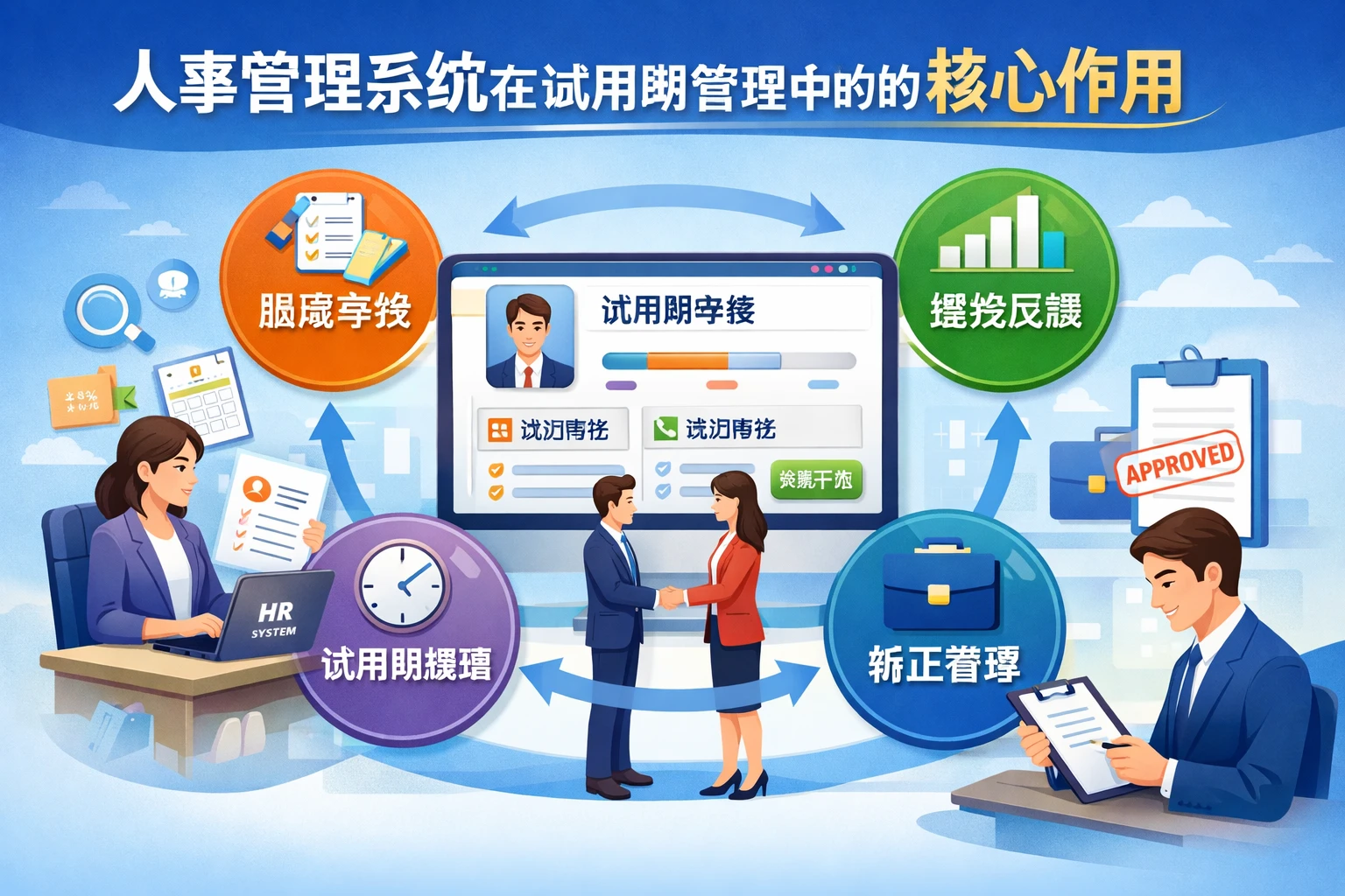 人事管理系统在试用期管理中的核心作用