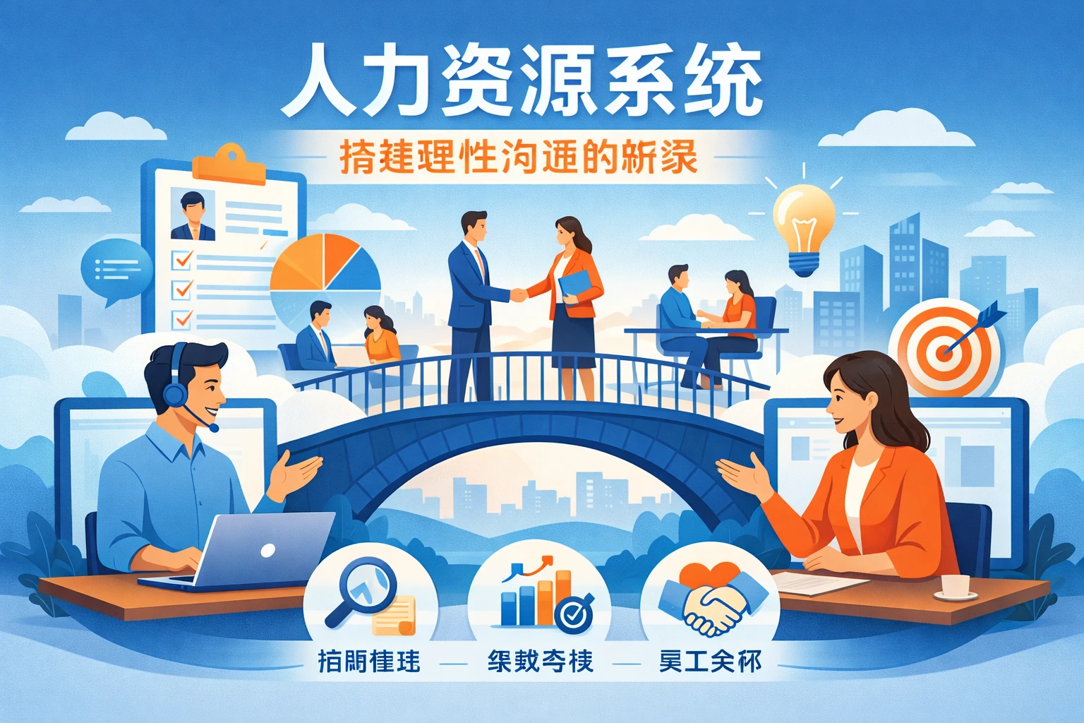 人力资源系统：搭建理性沟通的桥梁