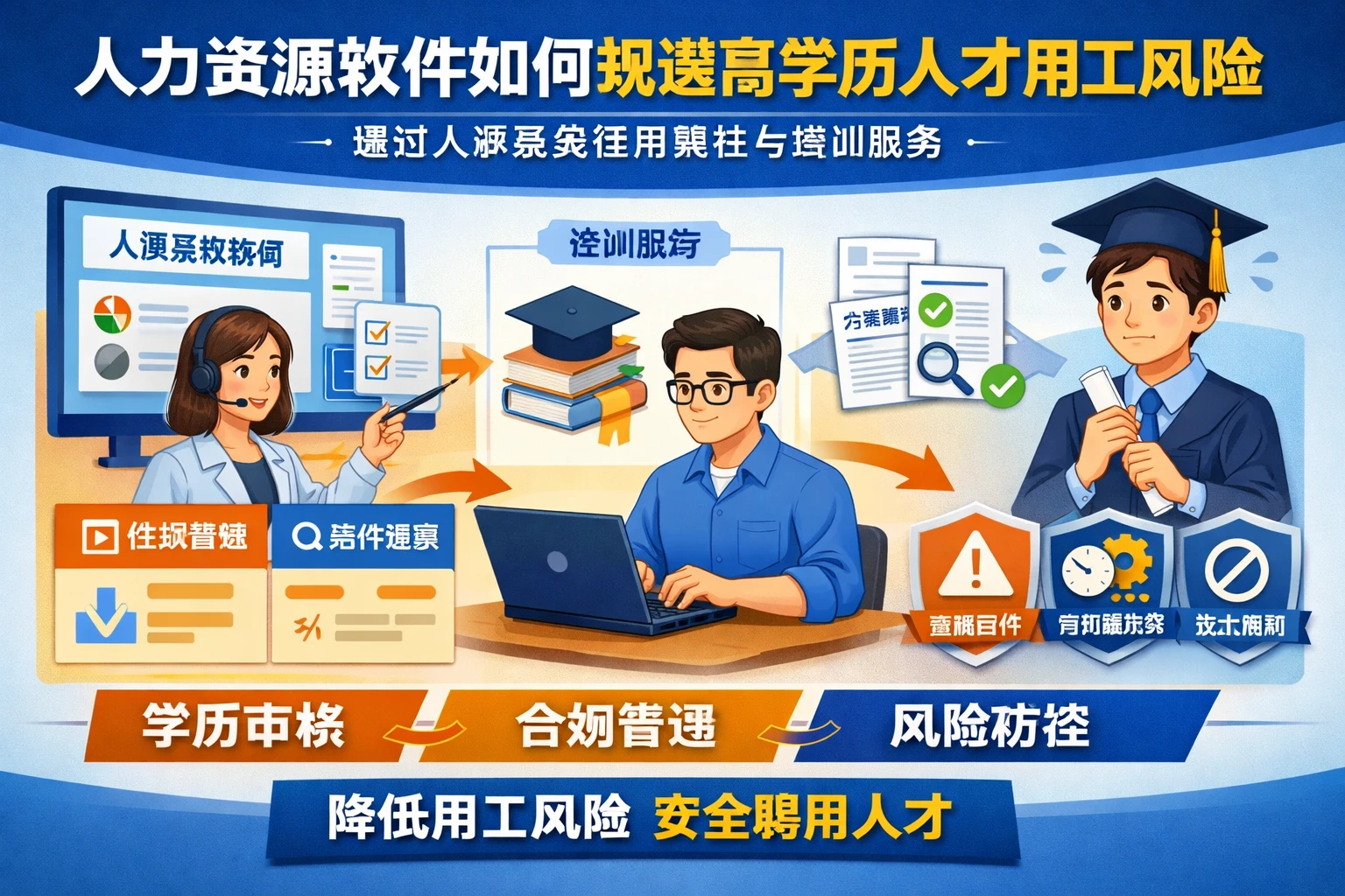 人力资源软件如何通过人事系统使用教程与培训服务规避高学历人才用工风险