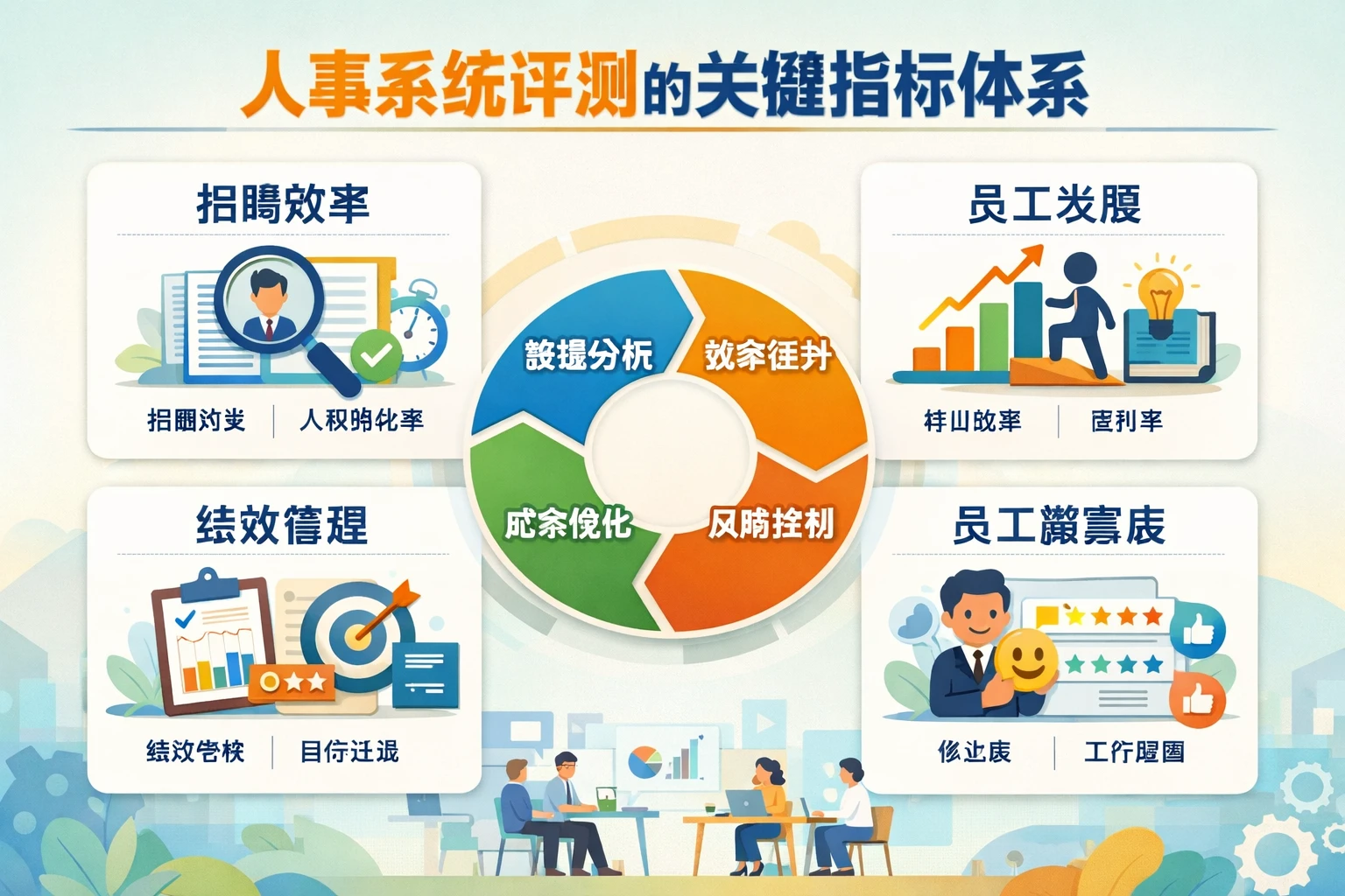 人事系统评测的关键指标体系